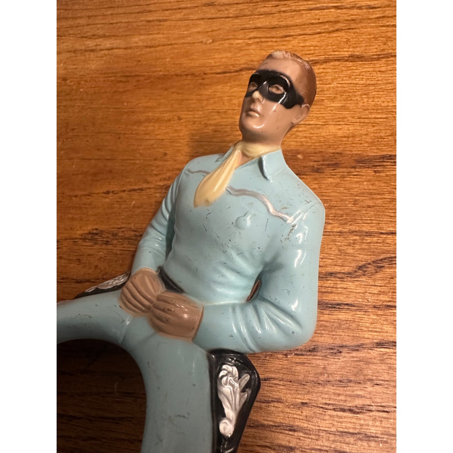 Vintage The Lone Ranger & Tonto Action Figures 1950s Hartland Plastics