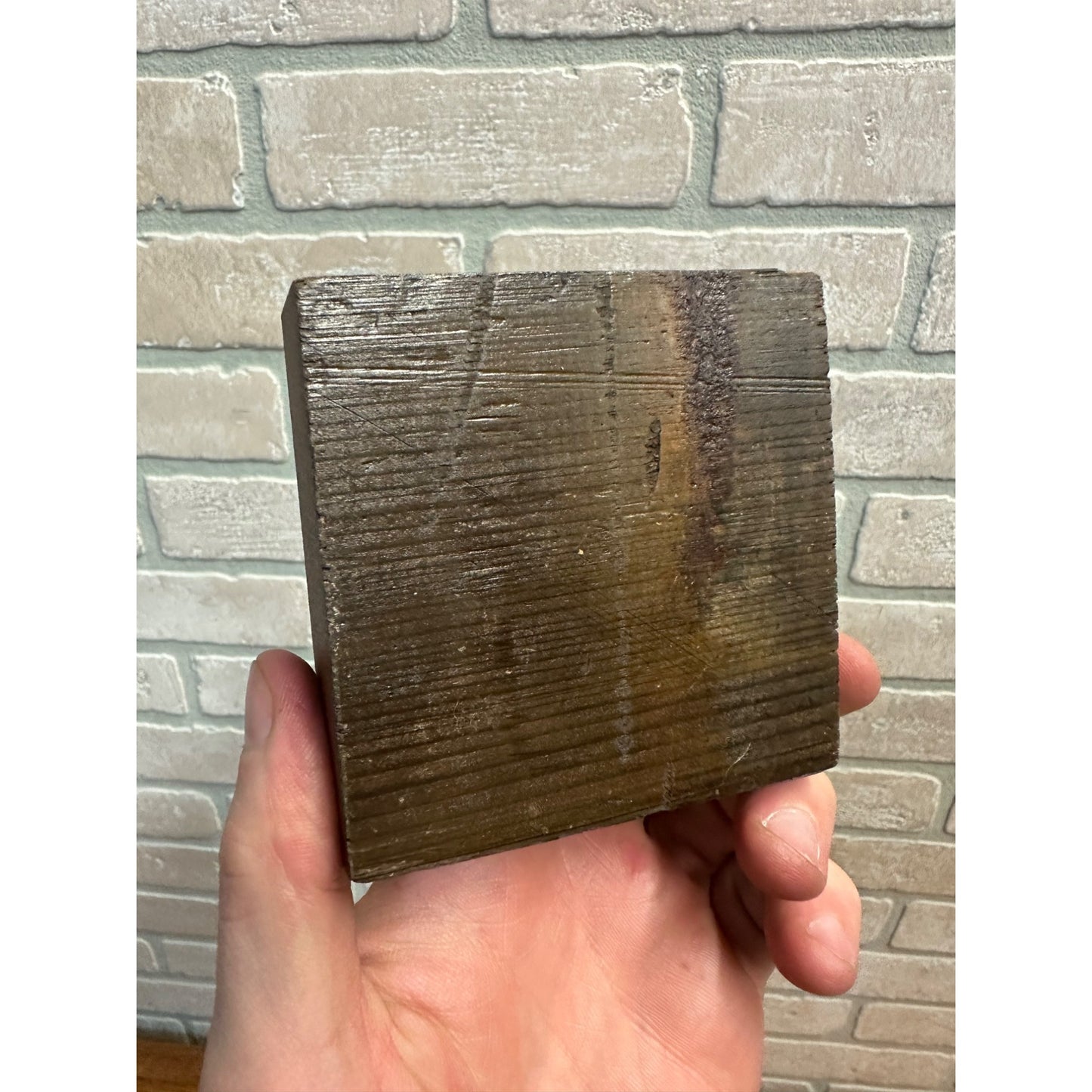 Leinenkugel Original Leinenkugel Beer Red Wood Plaque From Old Brine Tank