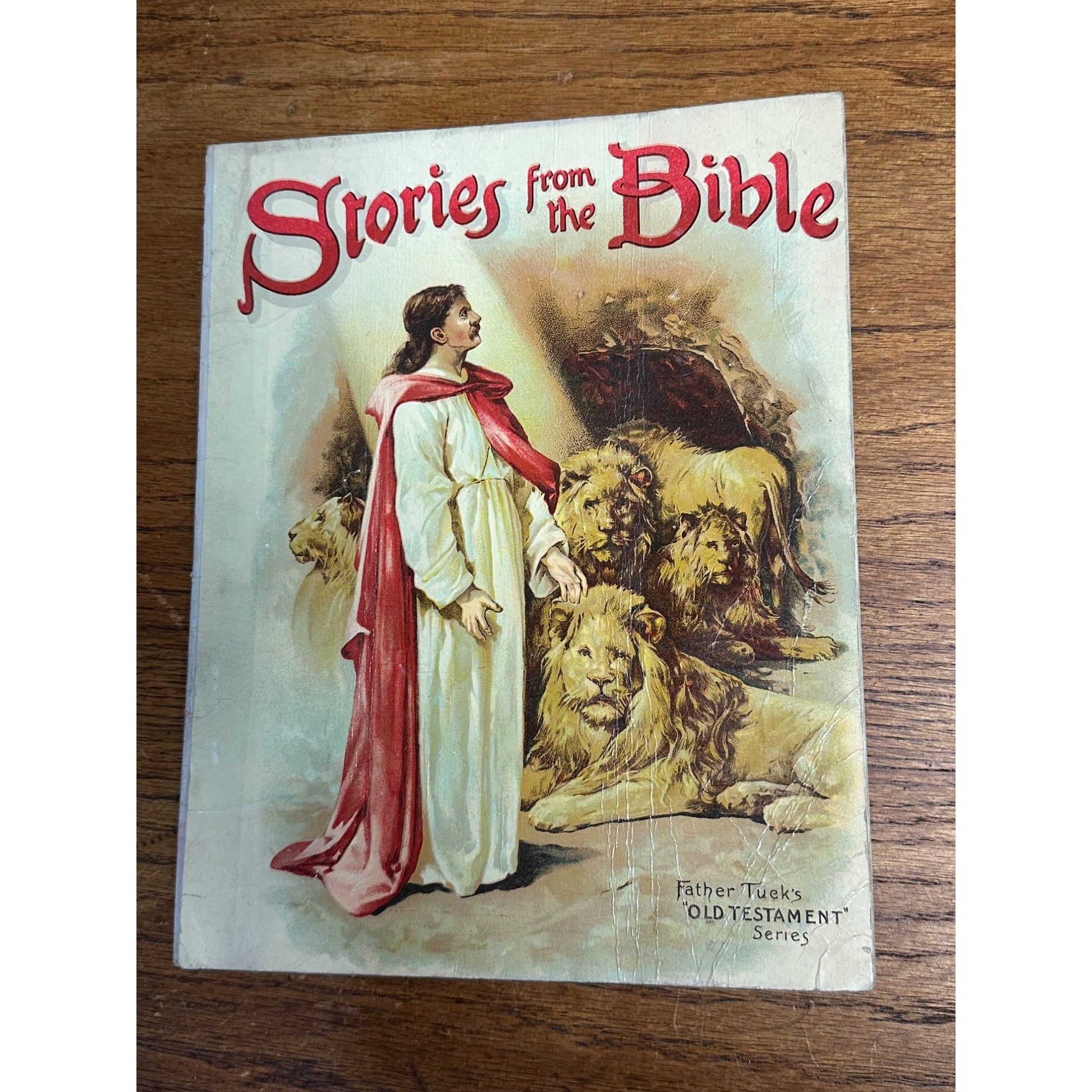 Antique 1890s Stories from the Bible Children's Book Illustrated Raphael Tuck 3164