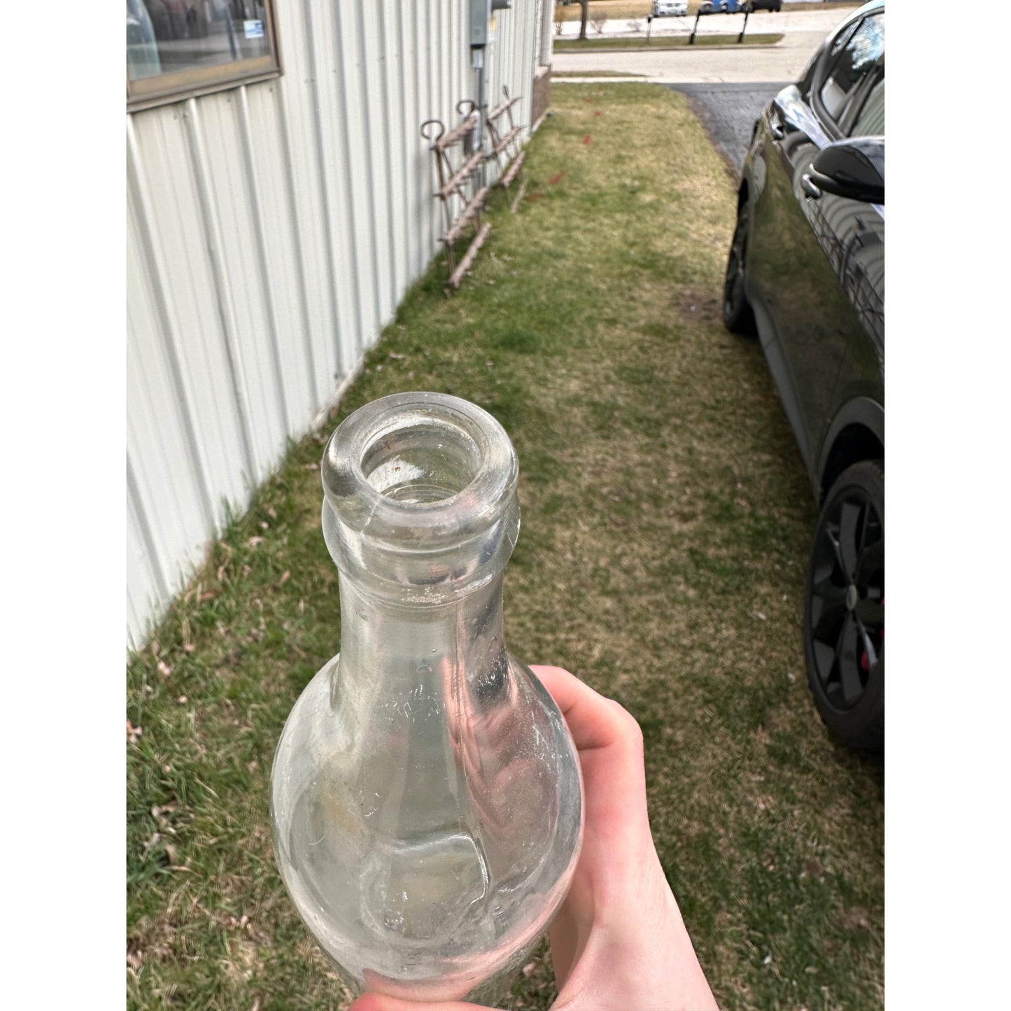 Engel Bottling Works Fond Du Lac Wis Quart Bottle 1 Pint 12 Fl Oz Clear Soda
