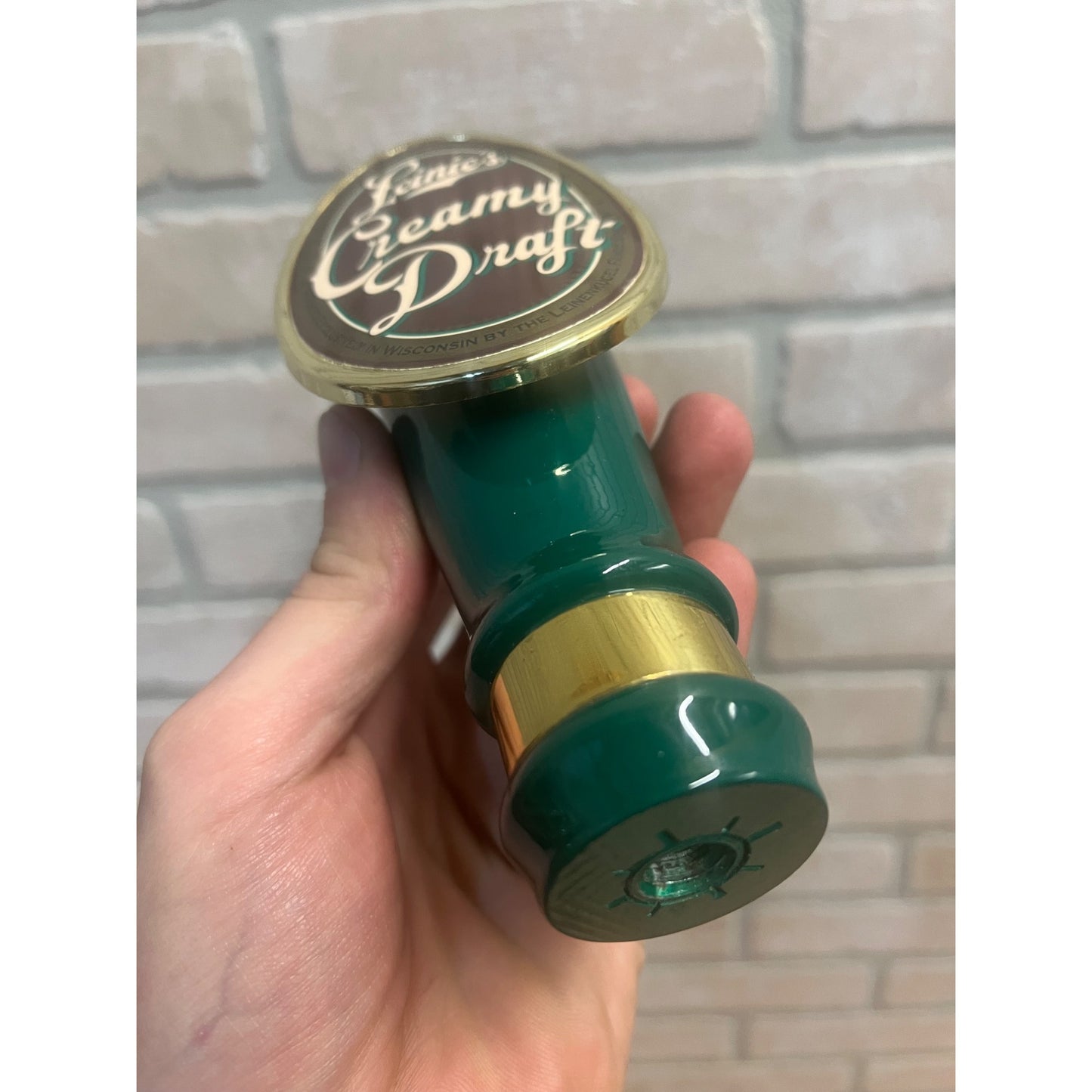 Vintage Leinenkugels Leinies Creamy Draft Beer Tap Handle