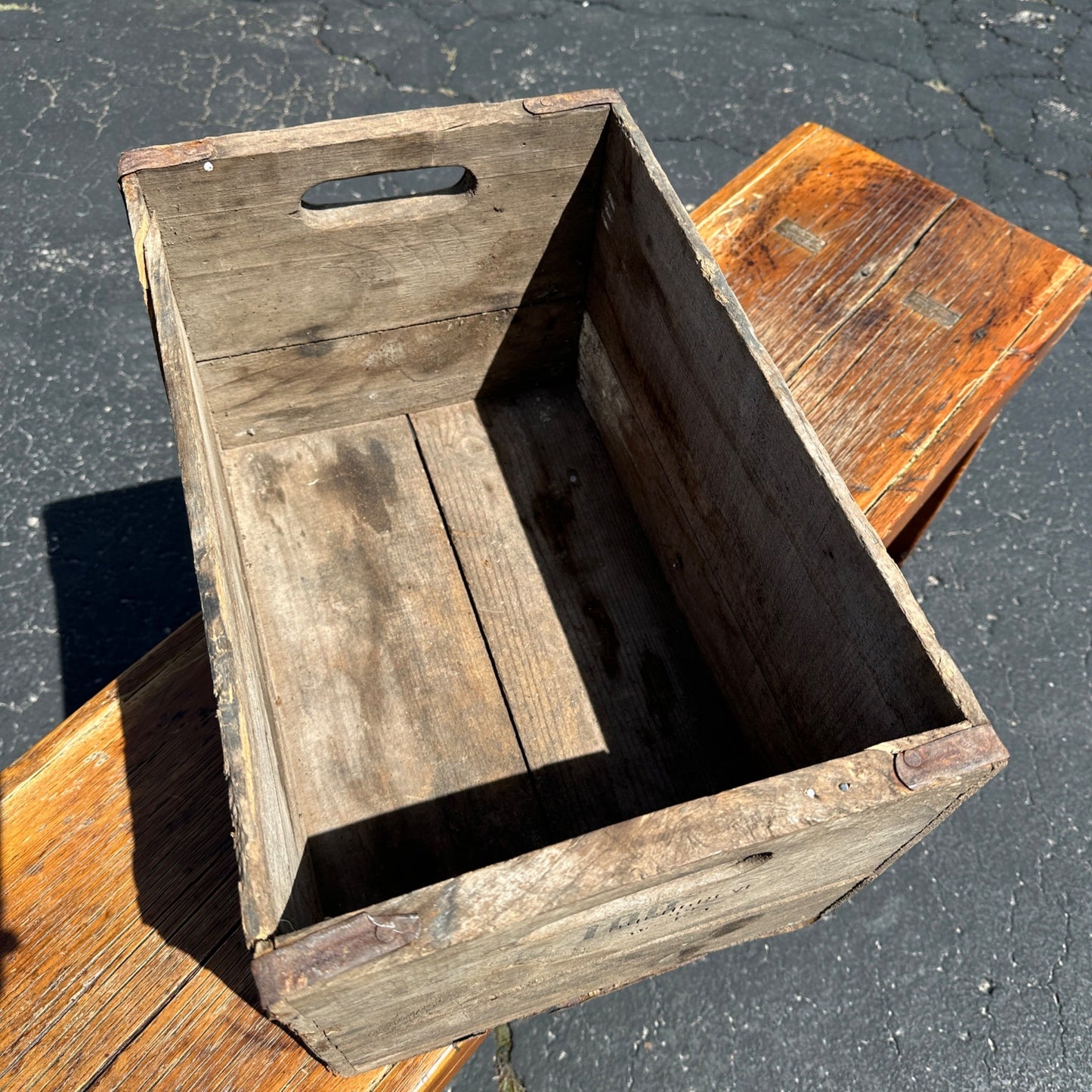 Vintage Wooden Beer Crate Hochgreve’s Brewing Green Bay Wisconsin Wood Box