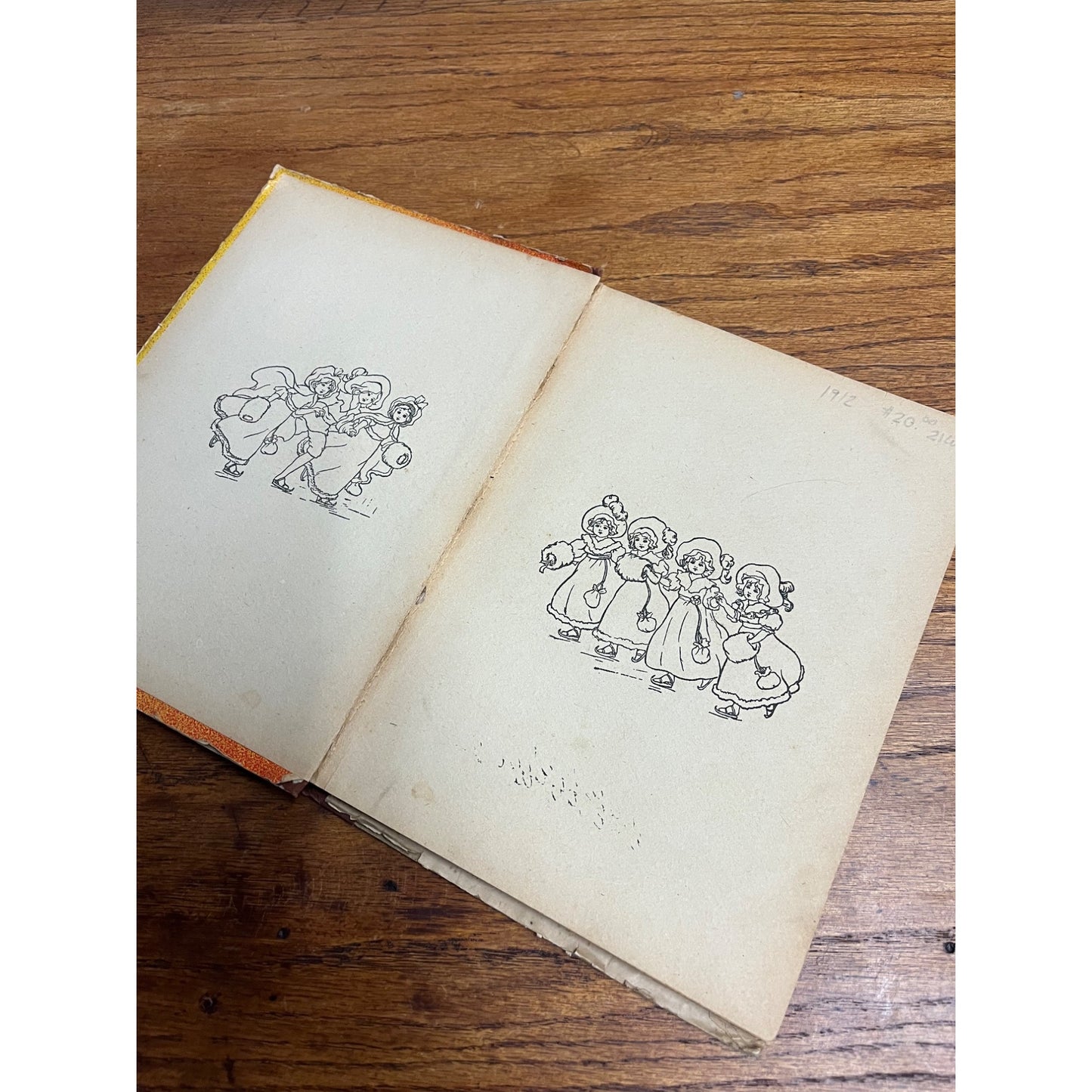Vintage c1910s Uncle Tom's Cabin Childrens Book Hardcover Little Folks Edition