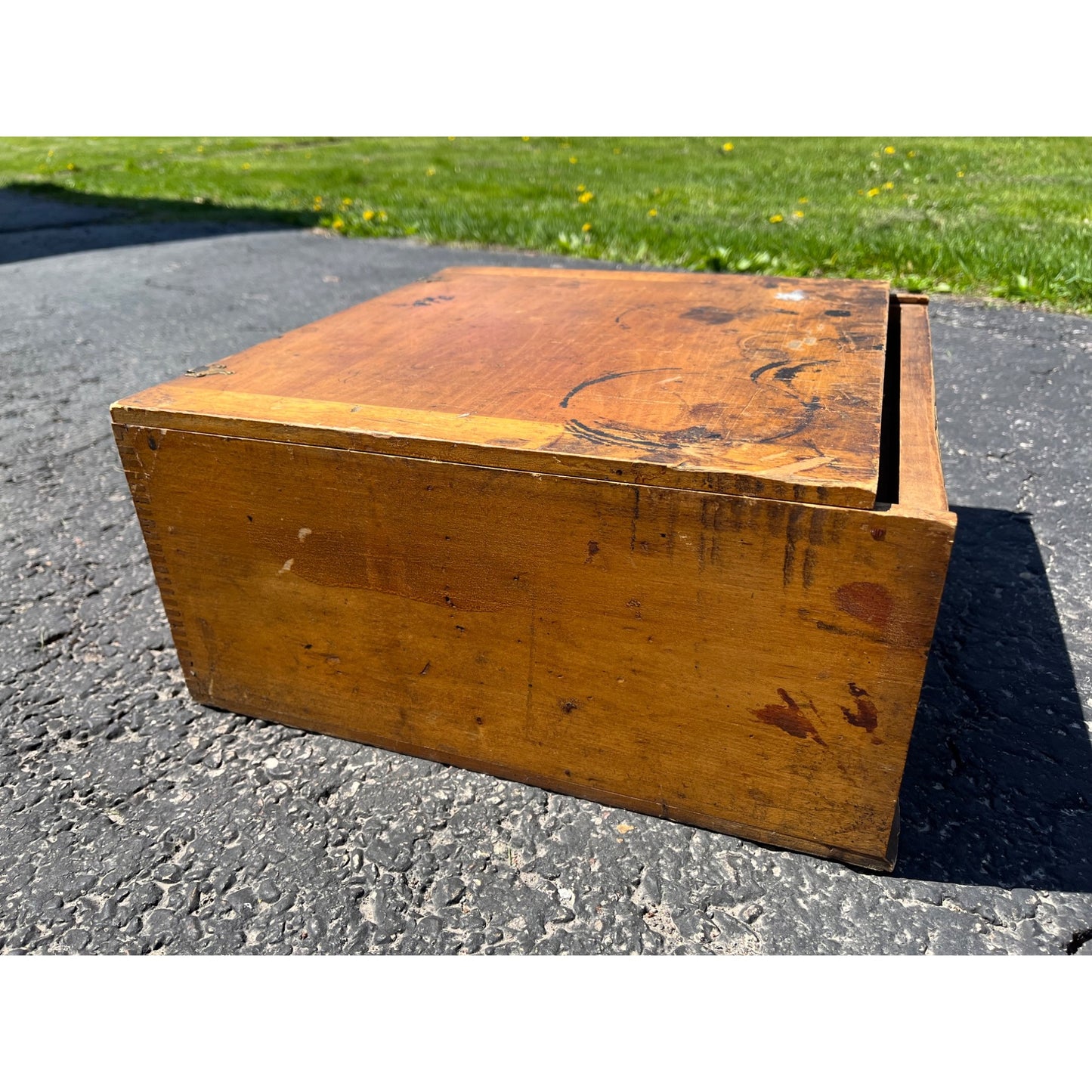 Vintage 1930 Niagara Carborundum Sharpening Stones Store Display Cabinet