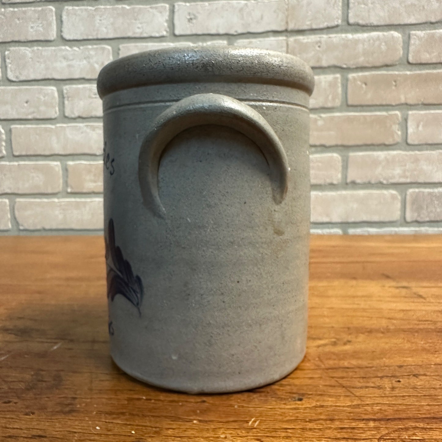 Vintage Rockdale Stoneware Crock St. Charles Illinois 1993 Edgerton Wis