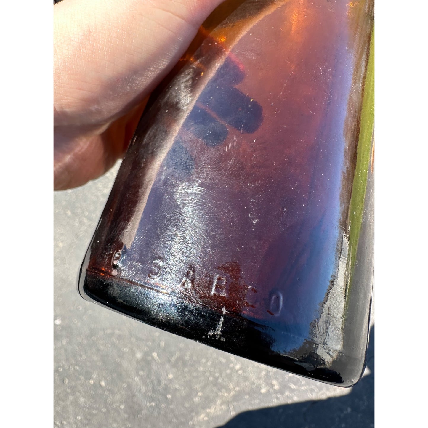 Vintage Quart Phil Scheuermann Brewery Hancock Michigan Beer Bottle