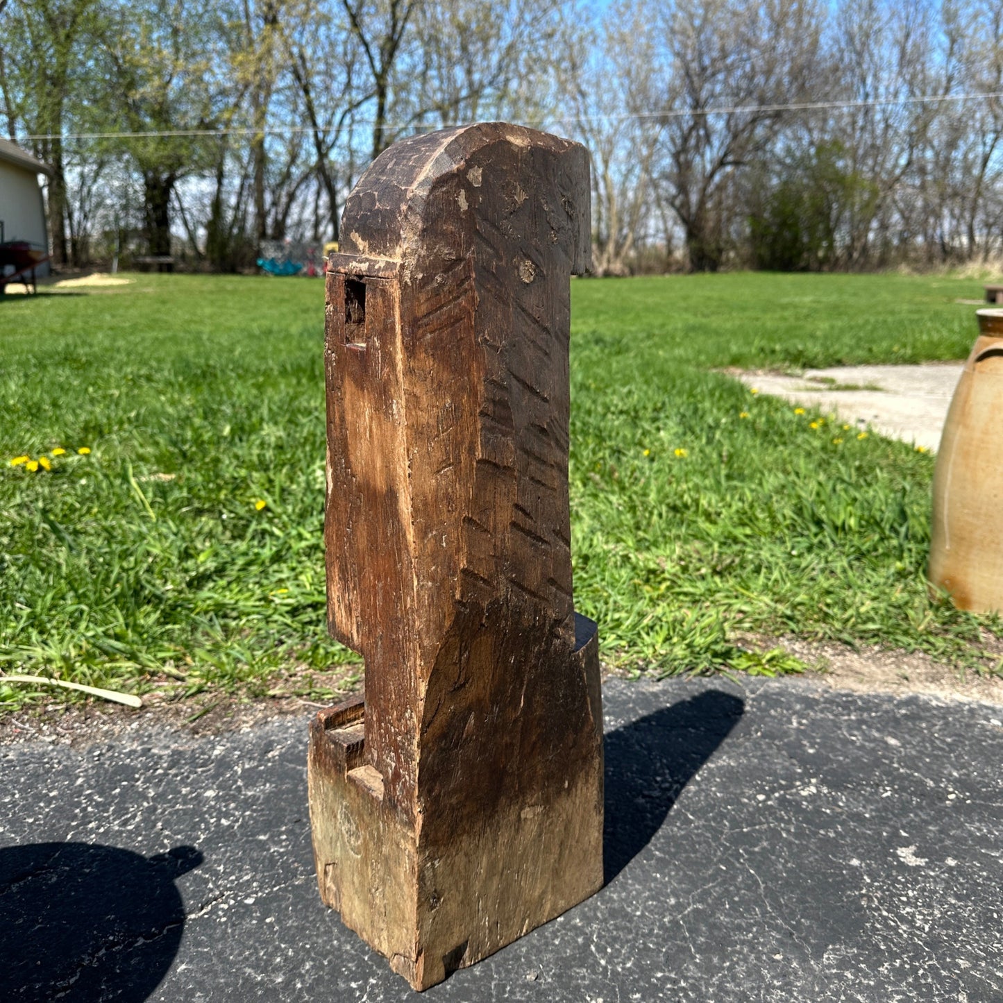 Antique 1800s Barn Beam Reclaimed Architectural Salvage Rustic Decor Art