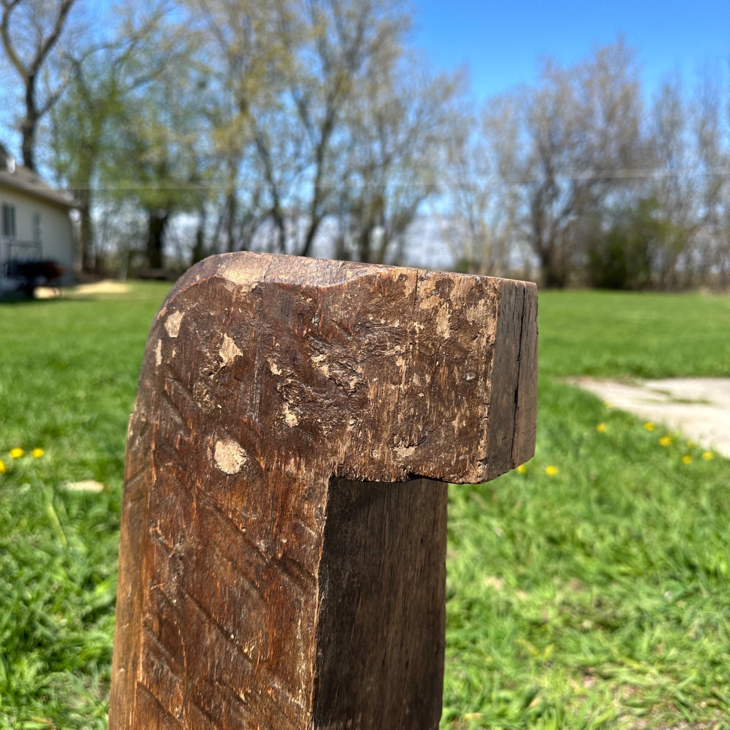 Antique 1800s Barn Beam Reclaimed Architectural Salvage Rustic Decor Art