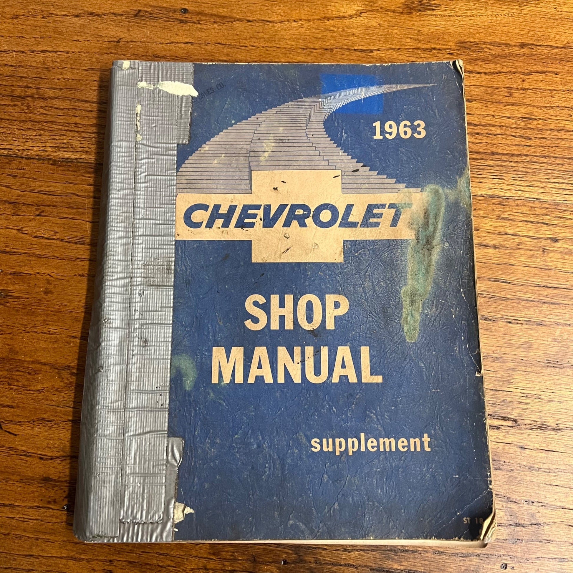 Original 1963 Chevrolet Chevy Shop Garage Manual Repair OEM Passenger Car