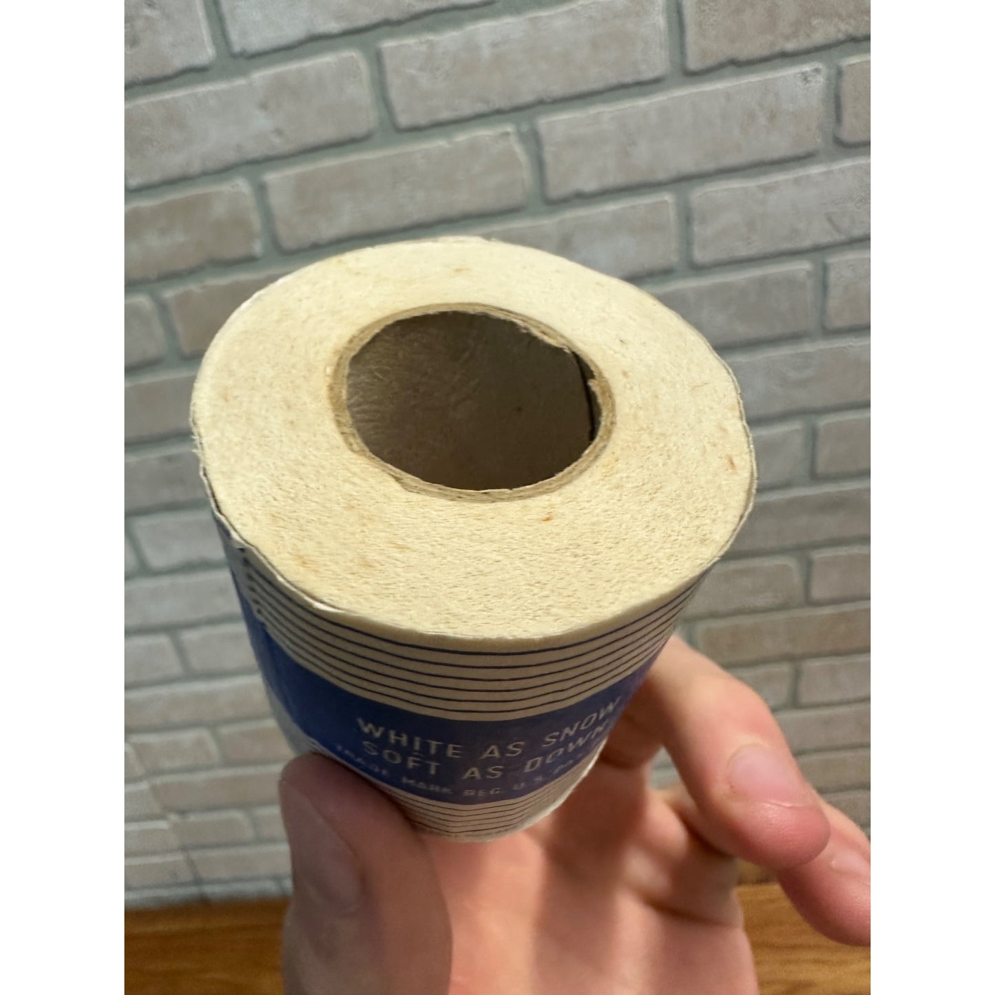 Vintage Fort Howard Tissue Salesman Sample Mini Toilet Paper Advertising 1932