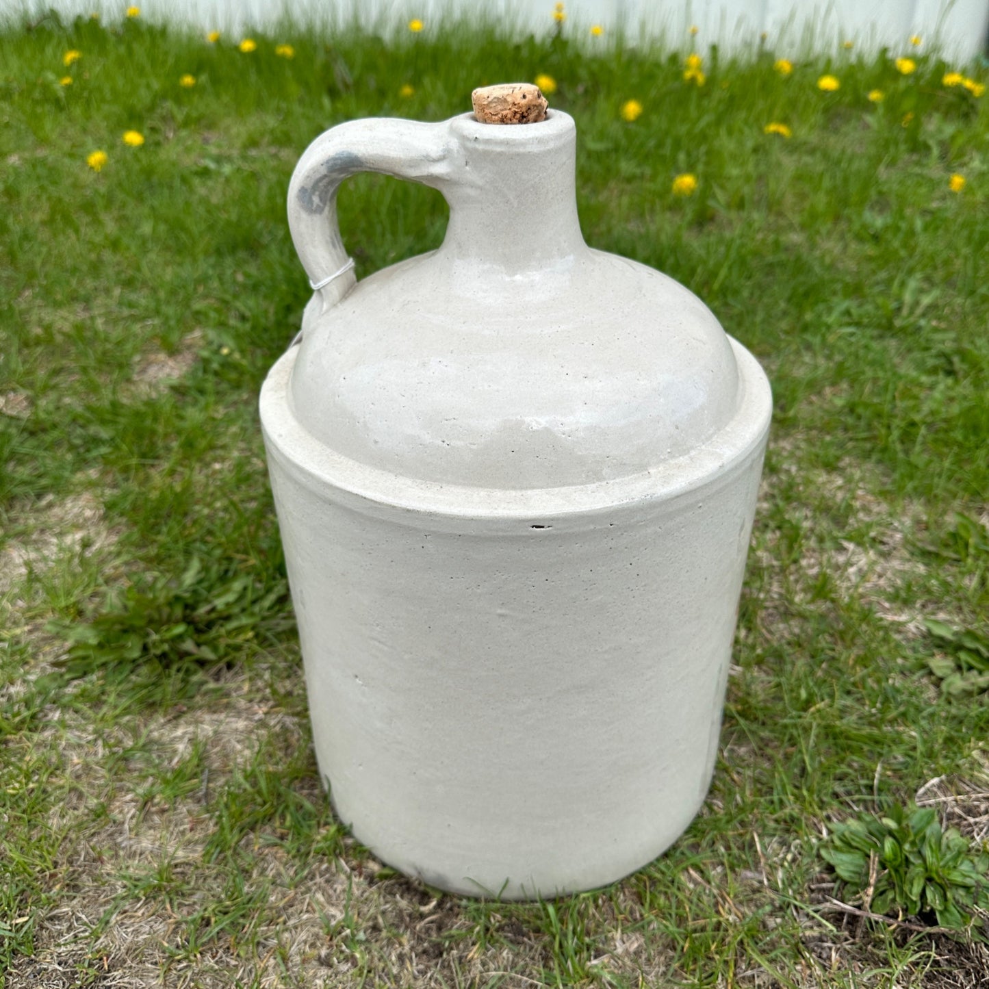 Antique 3 Gallon Red Wing Stoneware Jug Crock