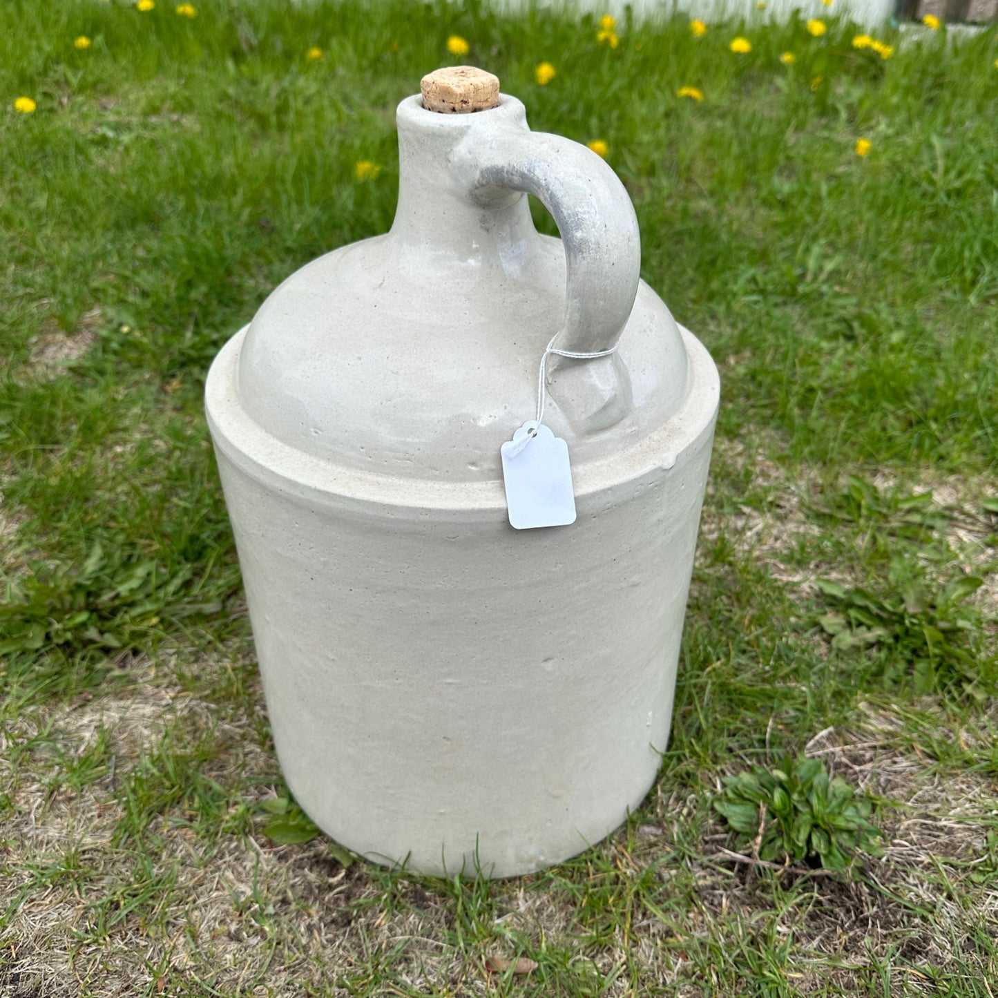 Antique 3 Gallon Red Wing Stoneware Jug Crock
