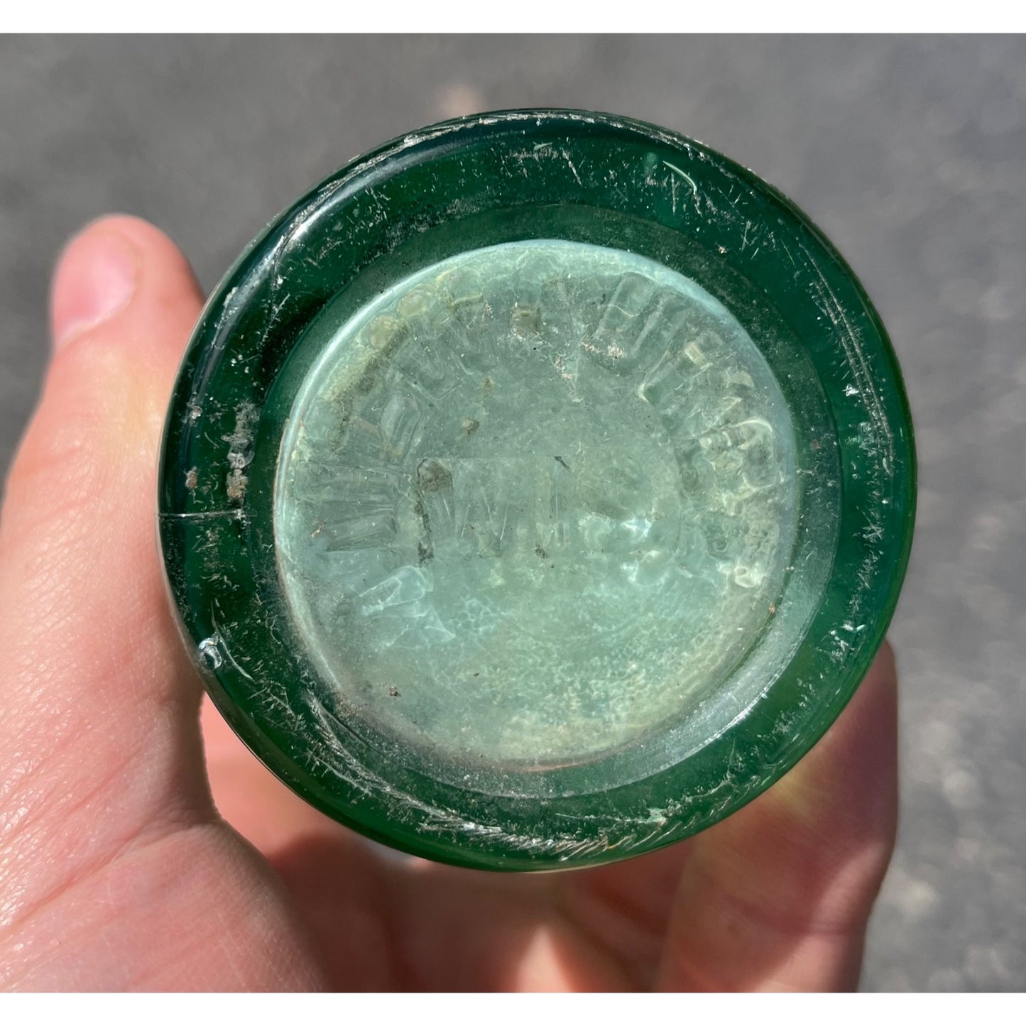 Antique Coca-Cola Coke Glass Bottle Hobbleskirt Dec 25 1923 Milwaukee WI