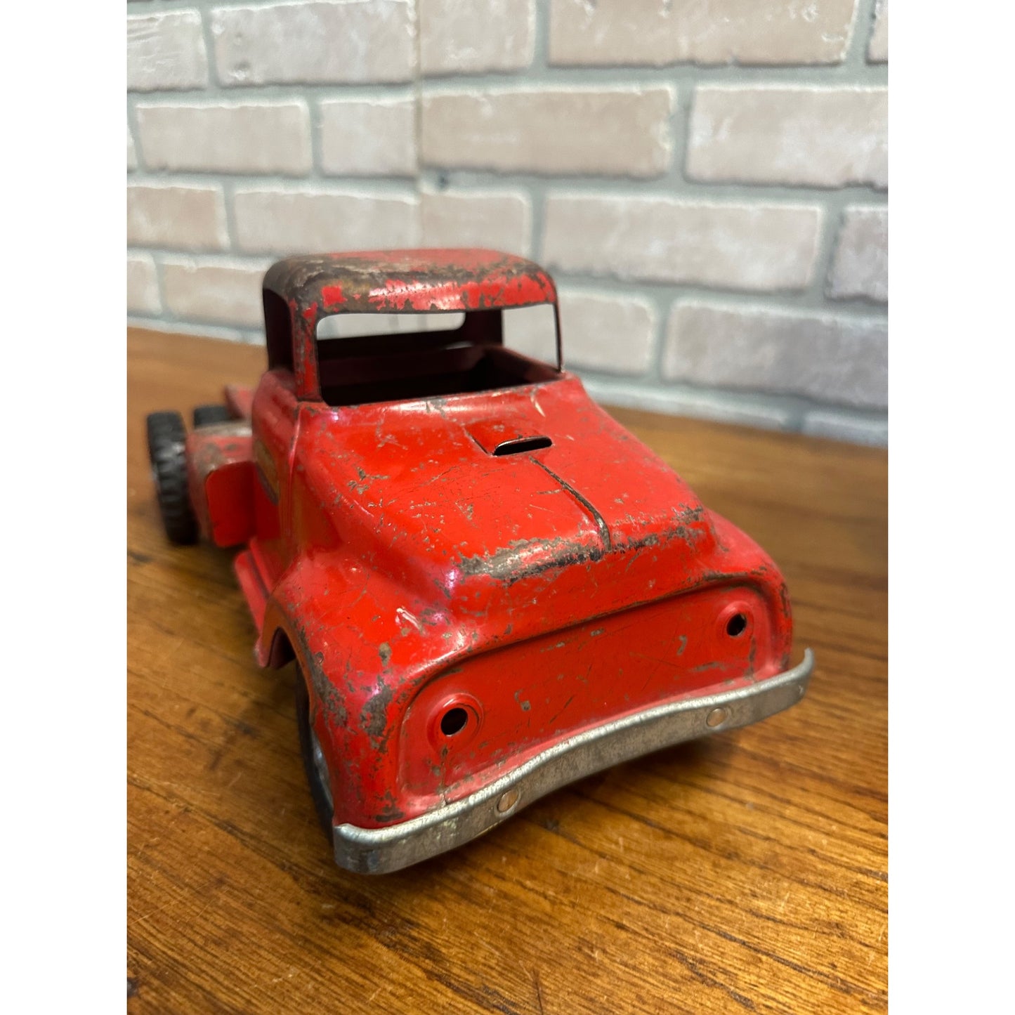 Vintage 1956 Tonka Toys Livestock Van / Cargo King - Tractor /Trailers