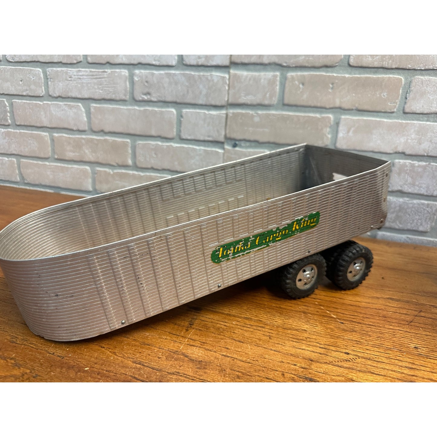 Vintage 1956 Tonka Toys Livestock Van / Cargo King - Tractor /Trailers