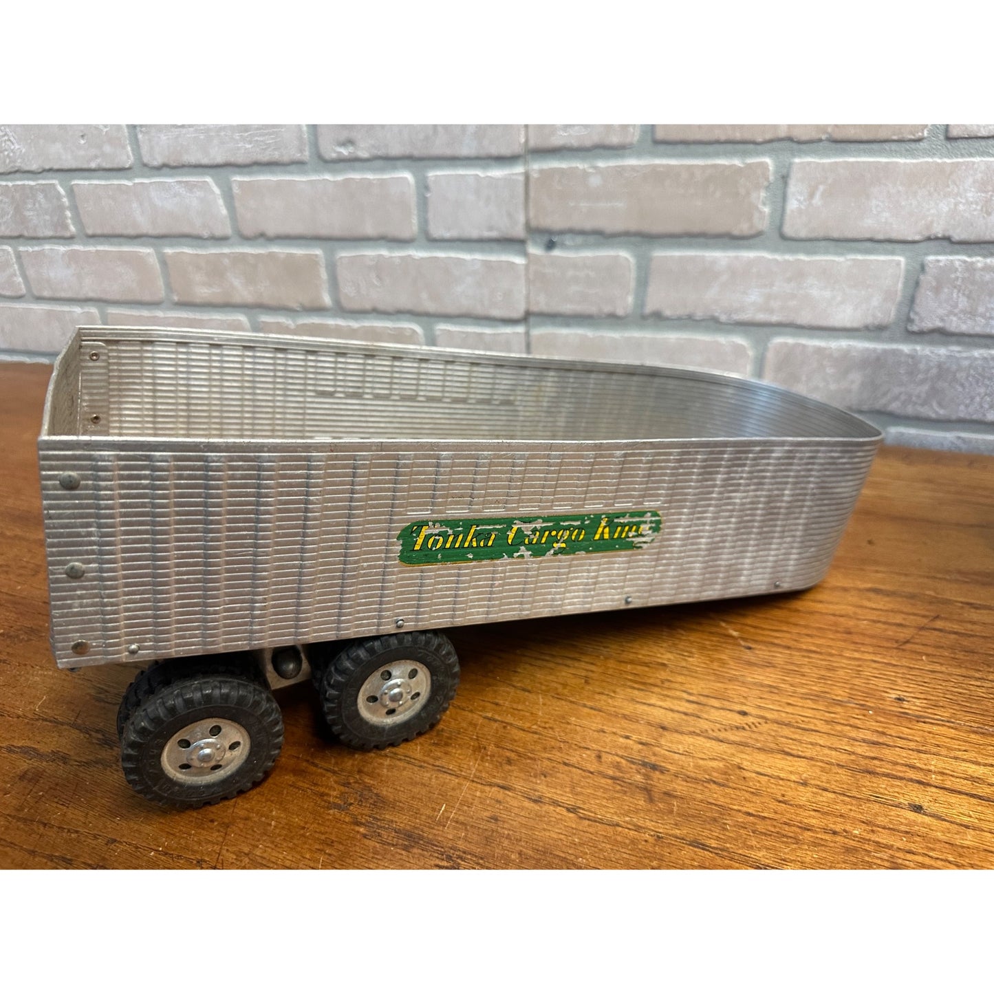 Vintage 1956 Tonka Toys Livestock Van / Cargo King - Tractor /Trailers