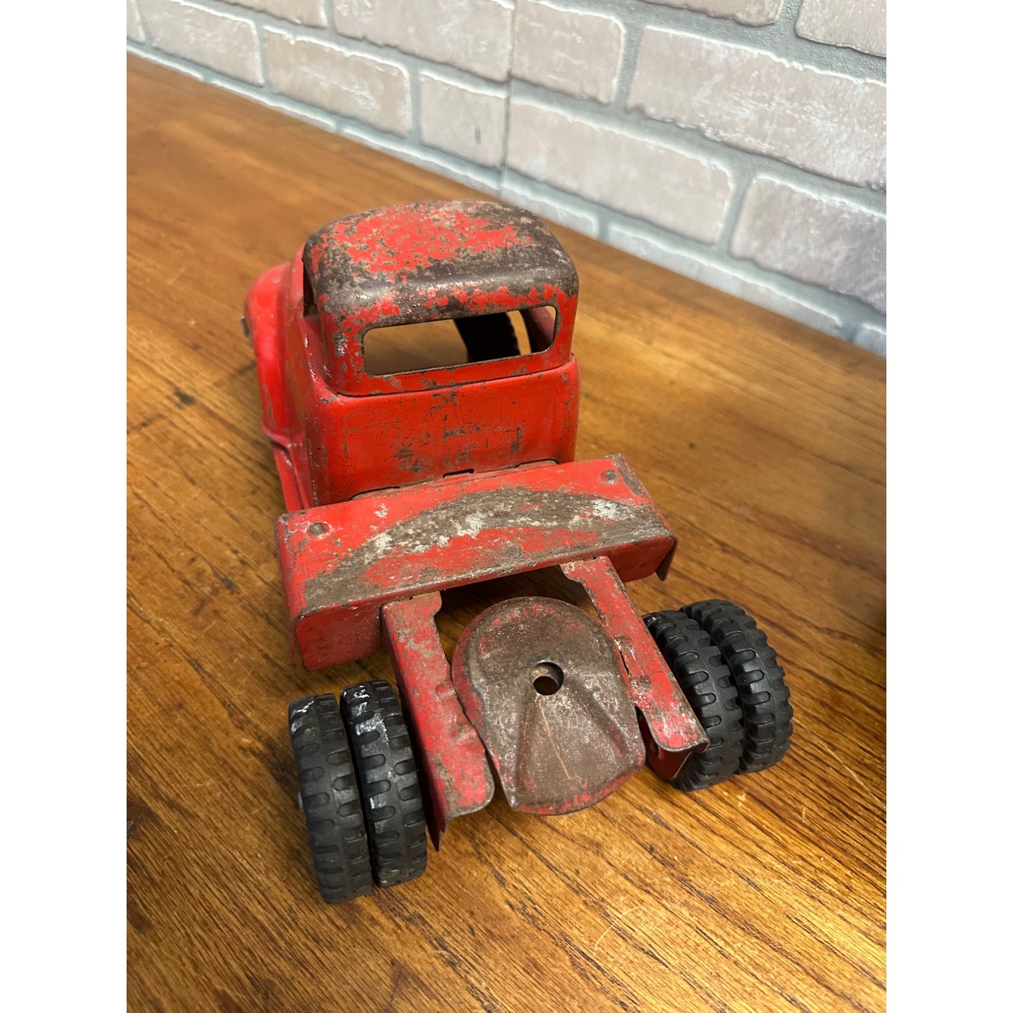 Vintage 1956 Tonka Toys Livestock Van / Cargo King - Tractor /Trailers