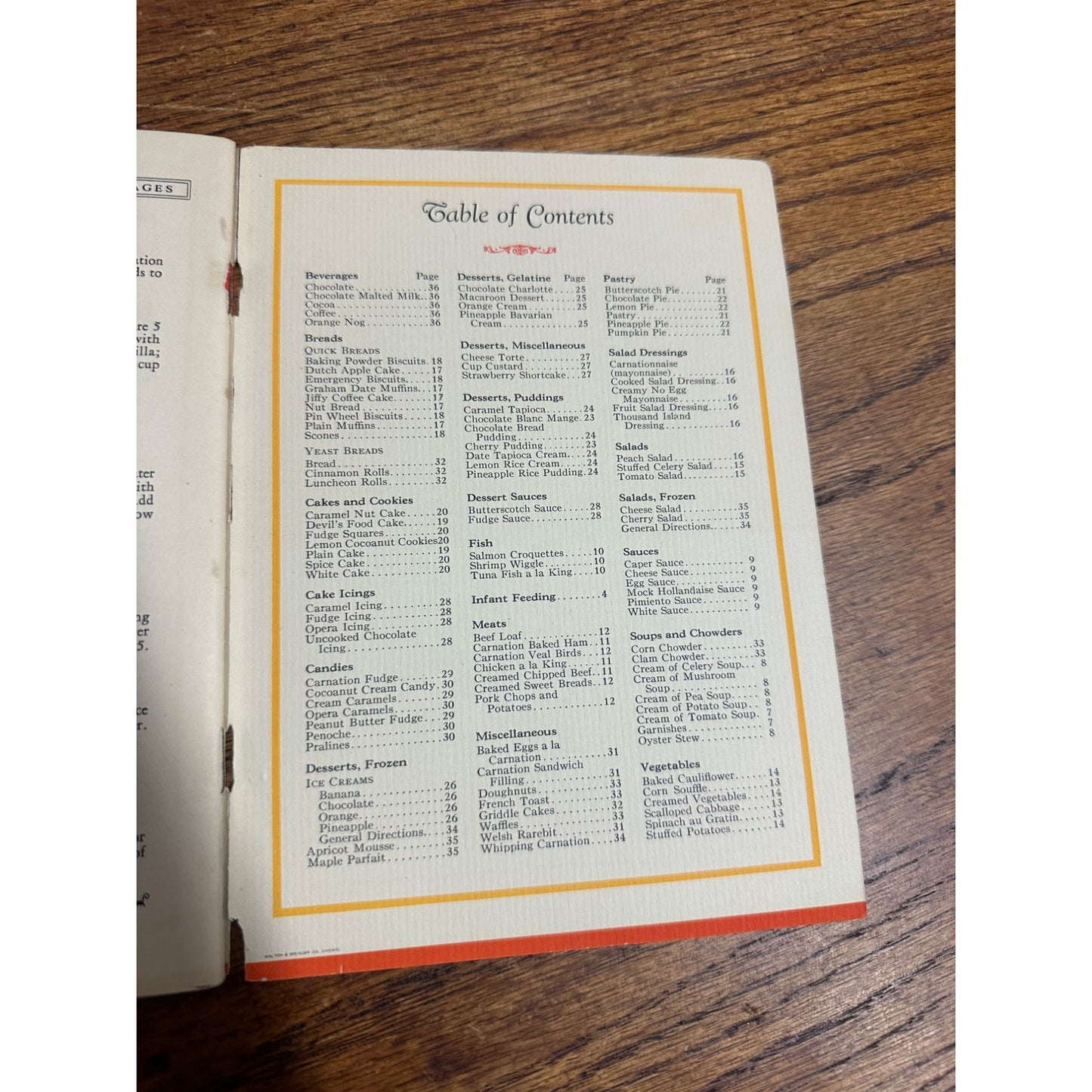 Vintage 1930s Carnation Milk Advertising Cook Booklet 100 Glorified Recipes