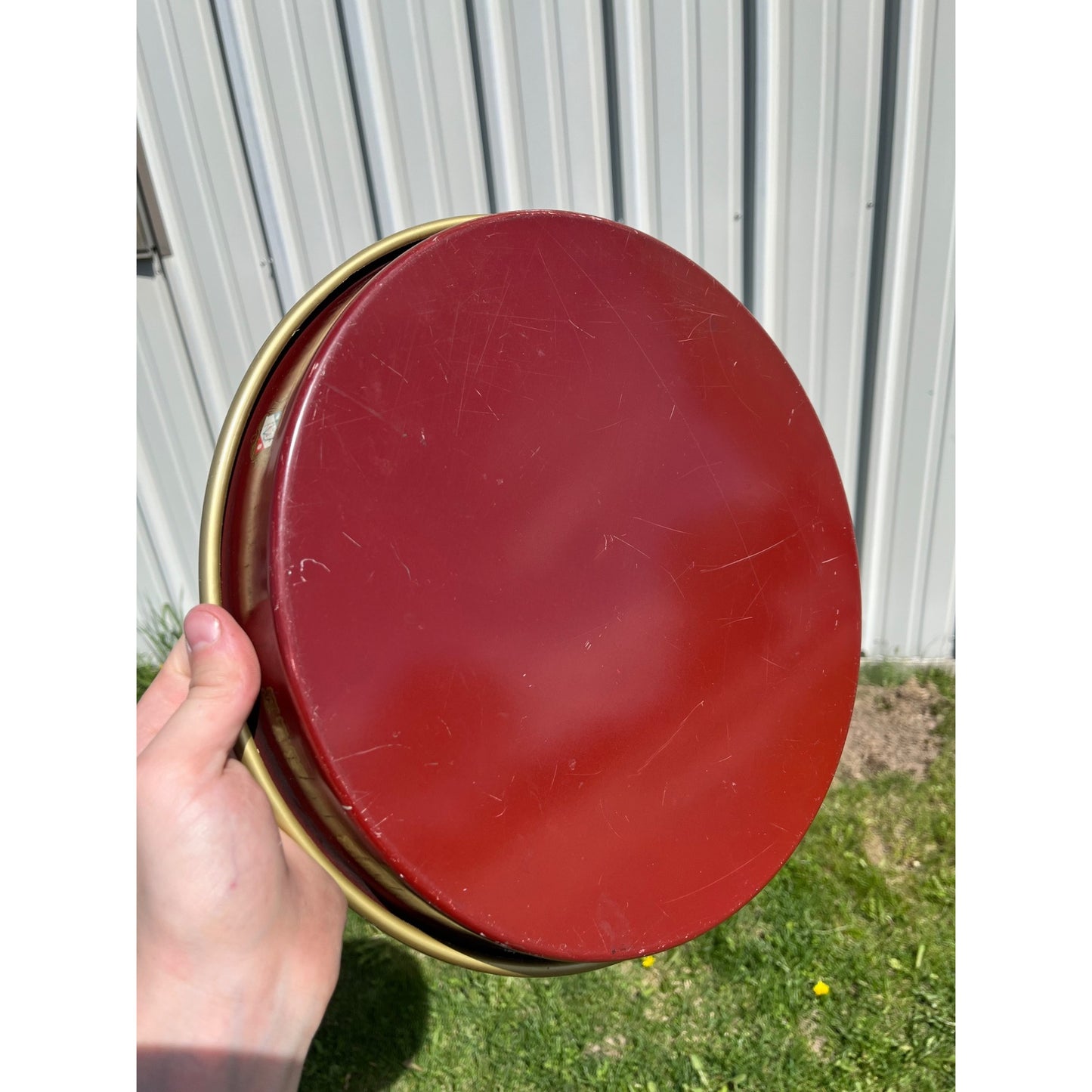 Vintage 1930s Canadian Ace Beer Tray 13" Serving Advertising Bar Sign