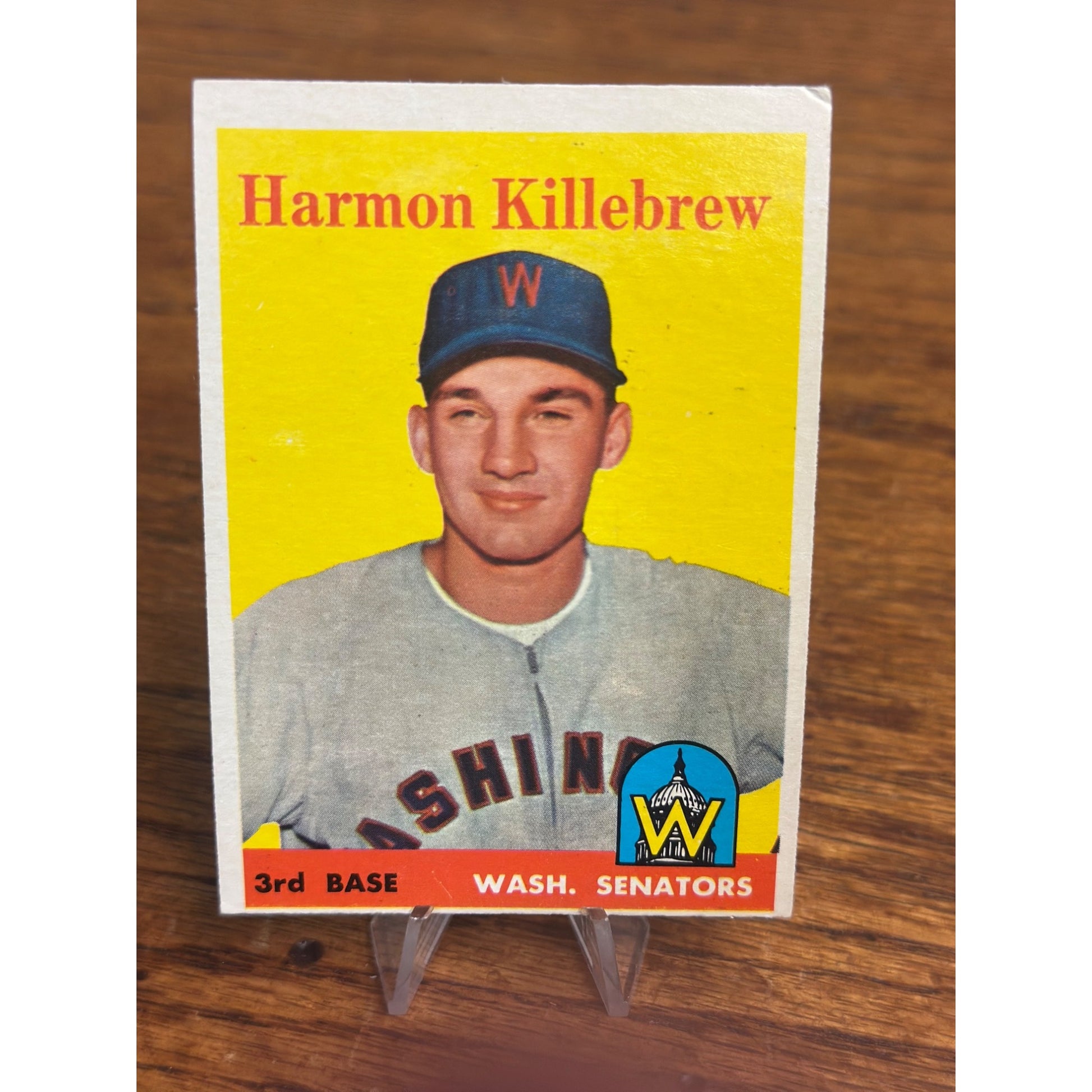 1958 Topps Baseball Harmon Killebrew #288 Senators VG