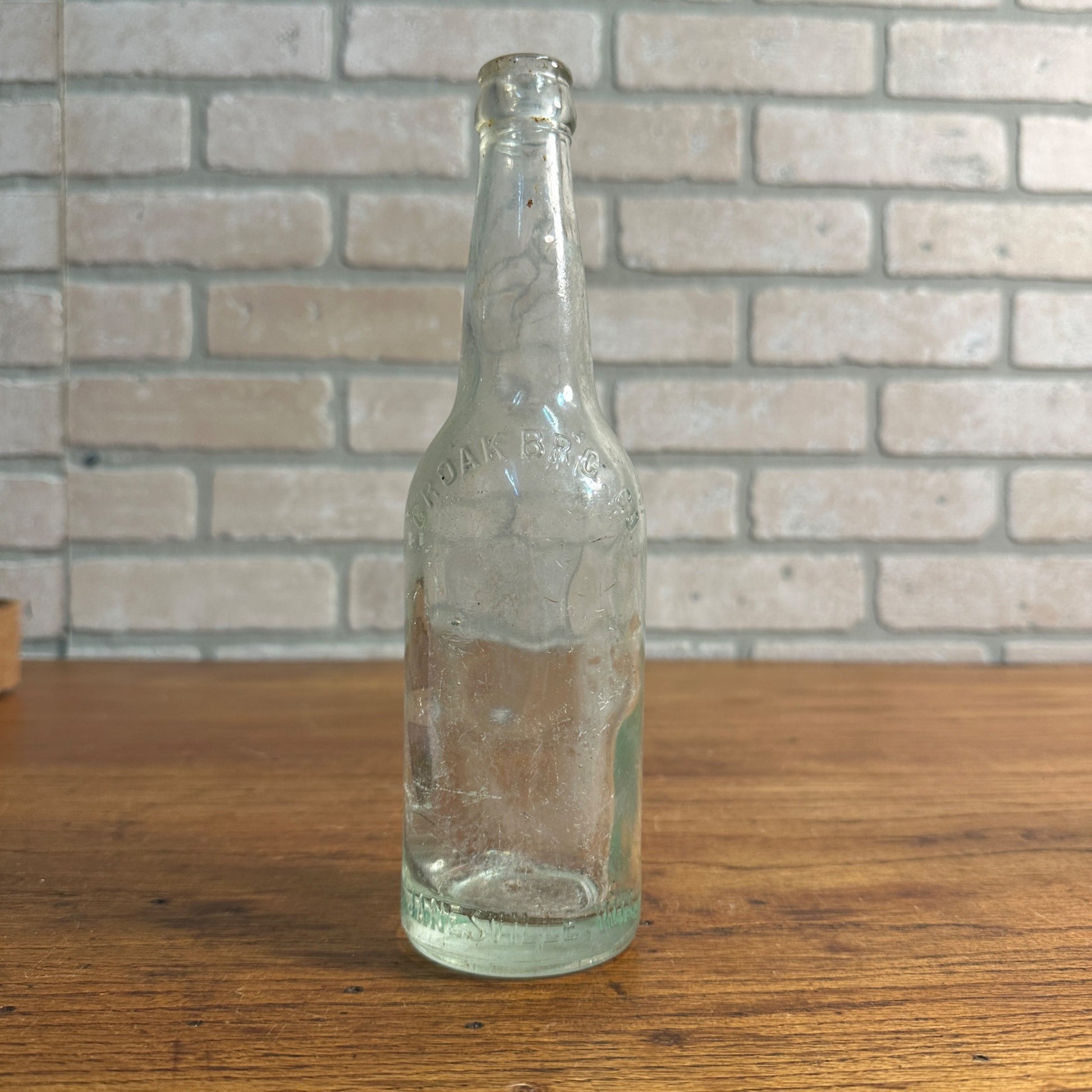 Pre-Prohibition Croak Brewing Co Beer Bottle Janesville Wis Wisconsin Crown Top