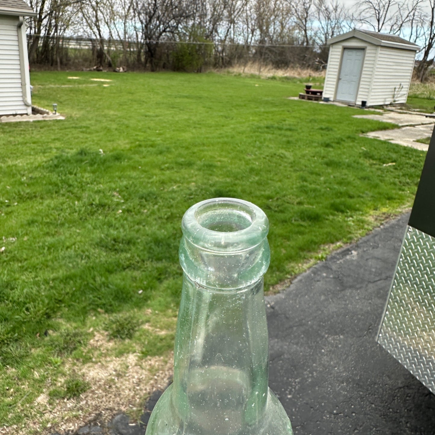 Vintage Weber Brew Co. Waukesha Wisconsin Beer Bottle Embossed