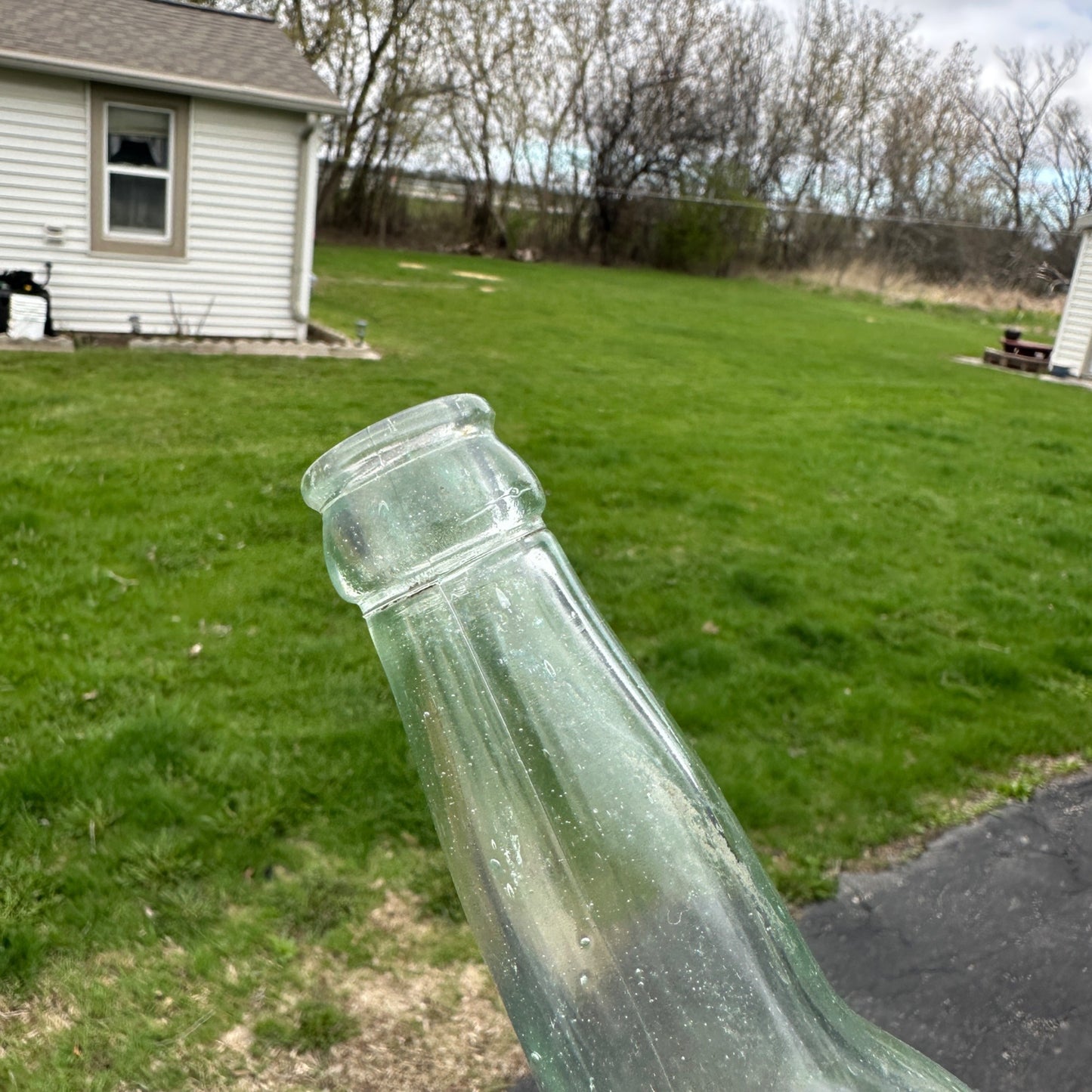 Vintage Weber Brew Co. Waukesha Wisconsin Beer Bottle Embossed