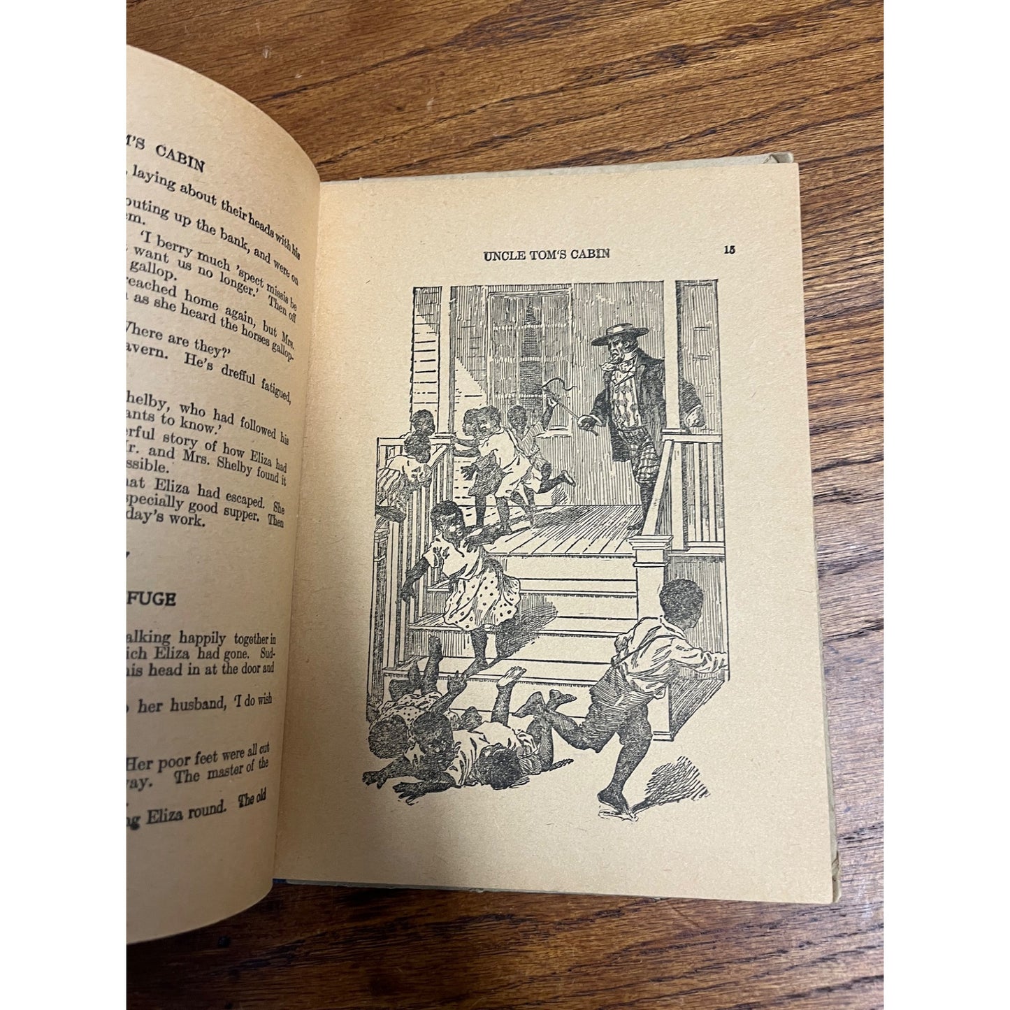 Vintage c1910s Uncle Tom's Cabin Childrens Book Hardcover Donohue Young Folks