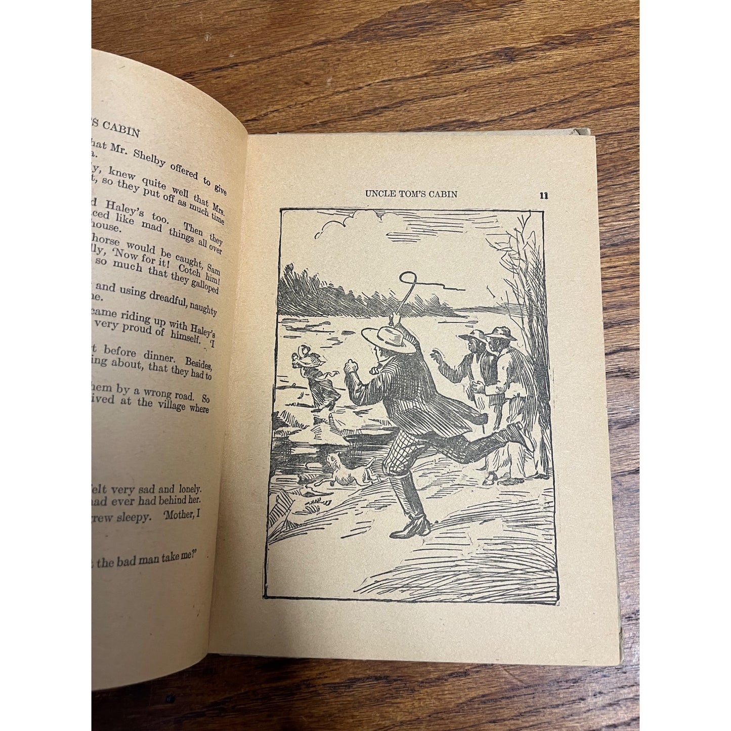 Vintage c1910s Uncle Tom's Cabin Childrens Book Hardcover Donohue Young Folks