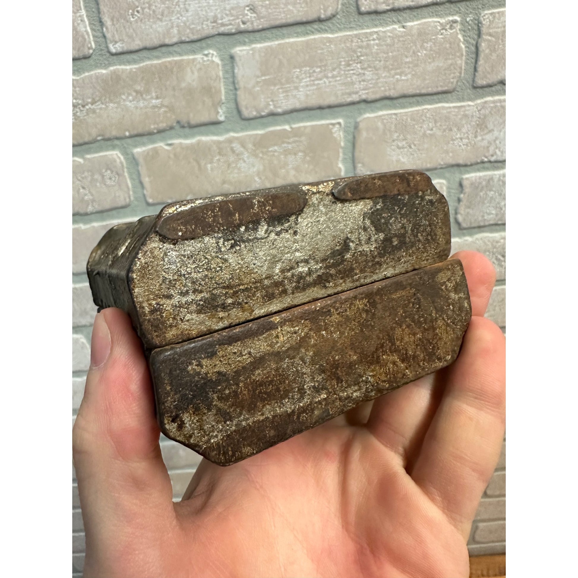 ANTIQUE A.C. WILLIAMS CAST IRON BANK BUILDING STILL BANK