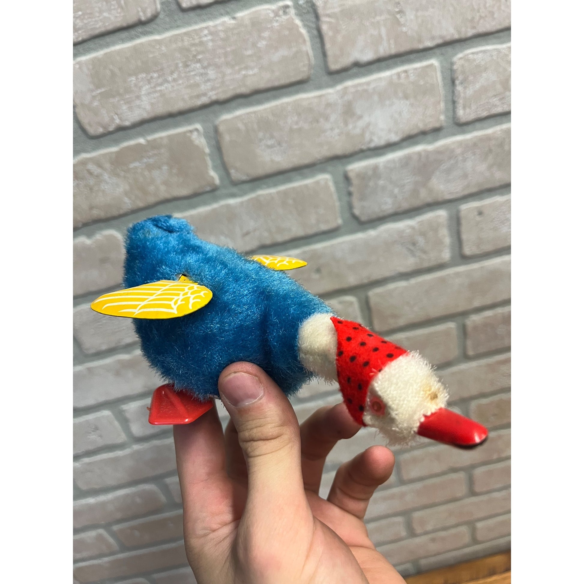 RARE Vintage 1960s Mother Goose Windup Child's Toy w/ Box Nomura Japan