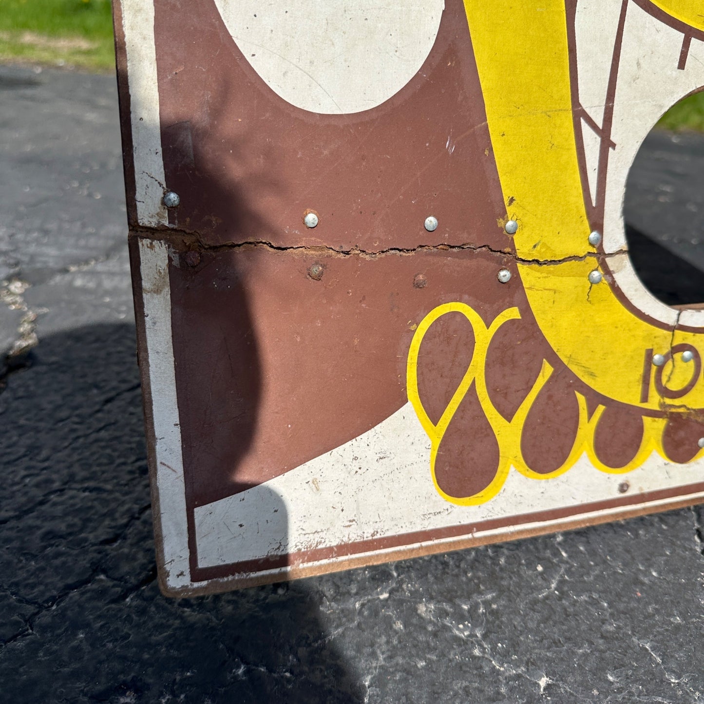 Vintage King Kohl Bean Bag Toss Game West Bend Wis