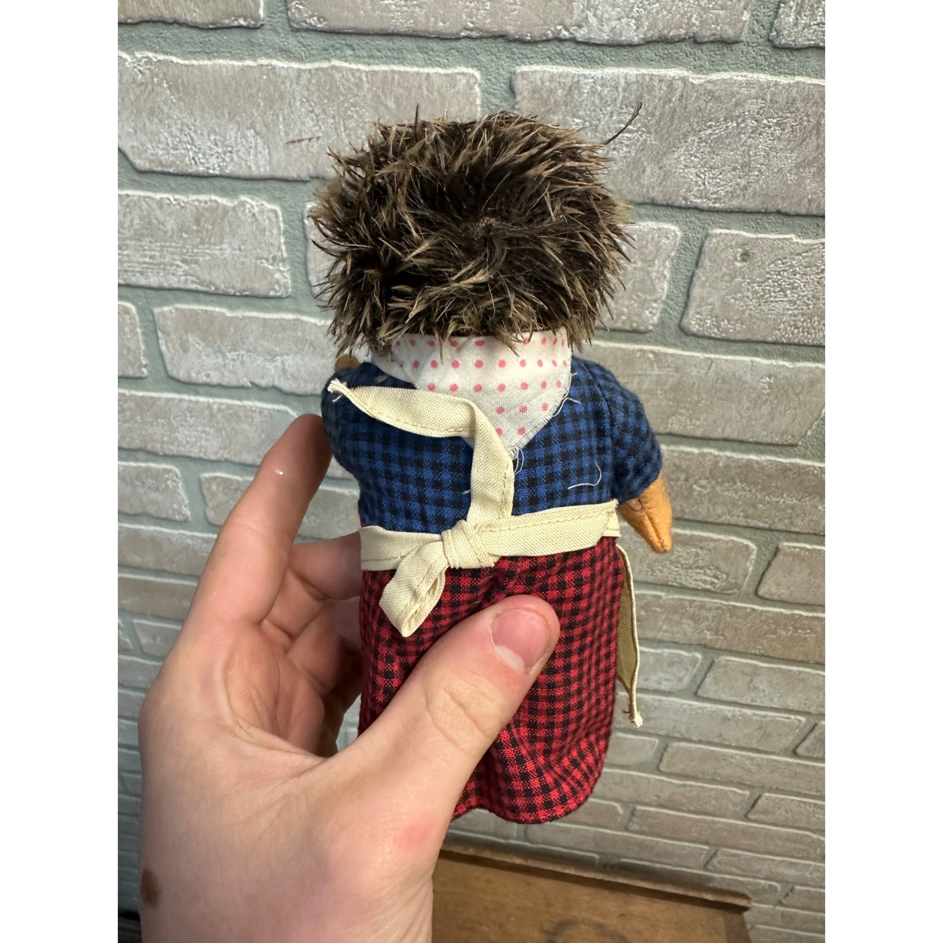 Vintage Steiff Hedgehogs Mucki Micki Mecki Lot (3) Dolls Hand Puppet Germany