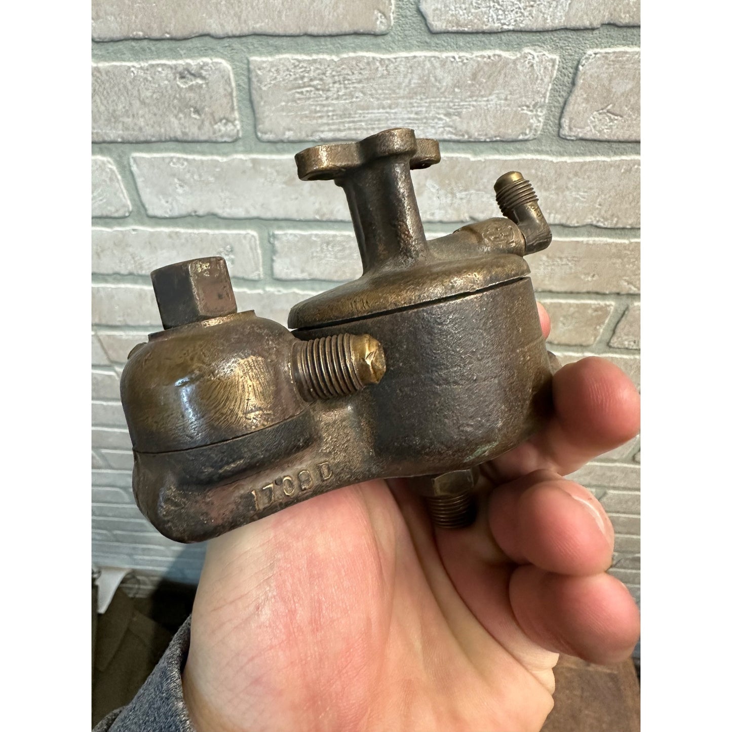 Vintage 1920s International Harvester Brass Carburetor 1709D & 178VC - USA
