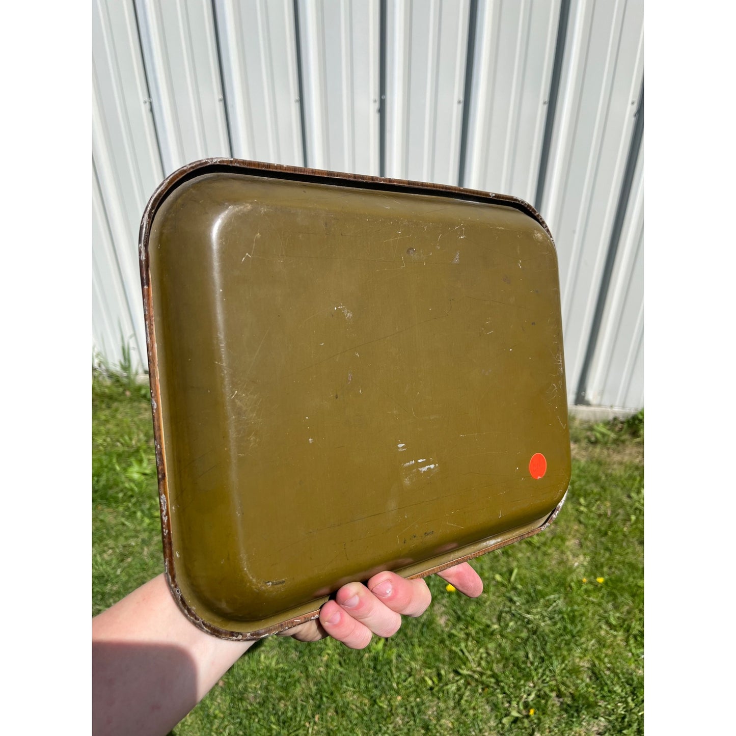 Vintage c1938 Budweiser Beer Fox Hunt Advertising Serving Tray - CLEAN
