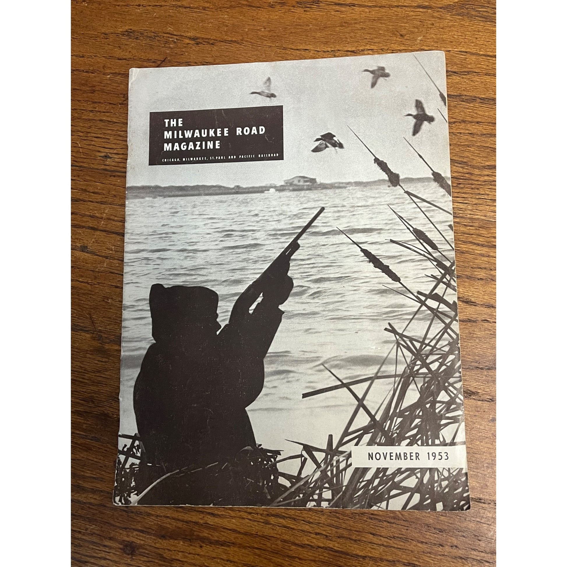 Vintage 1953 The Milwaukee Road Train Issue Magazine Chicago, Milwaukee St Paul