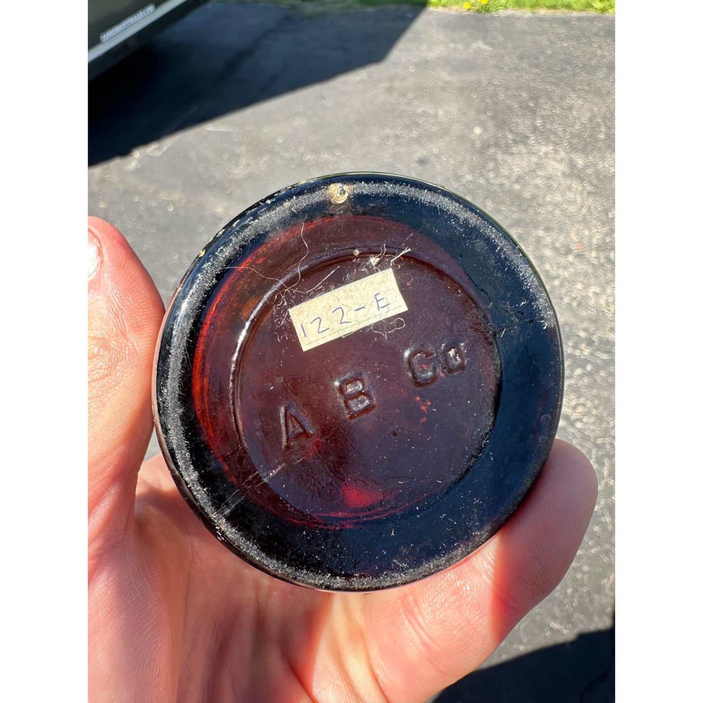 Antique Park Brewing Co Beer Bottle Hancock Michigan Amber