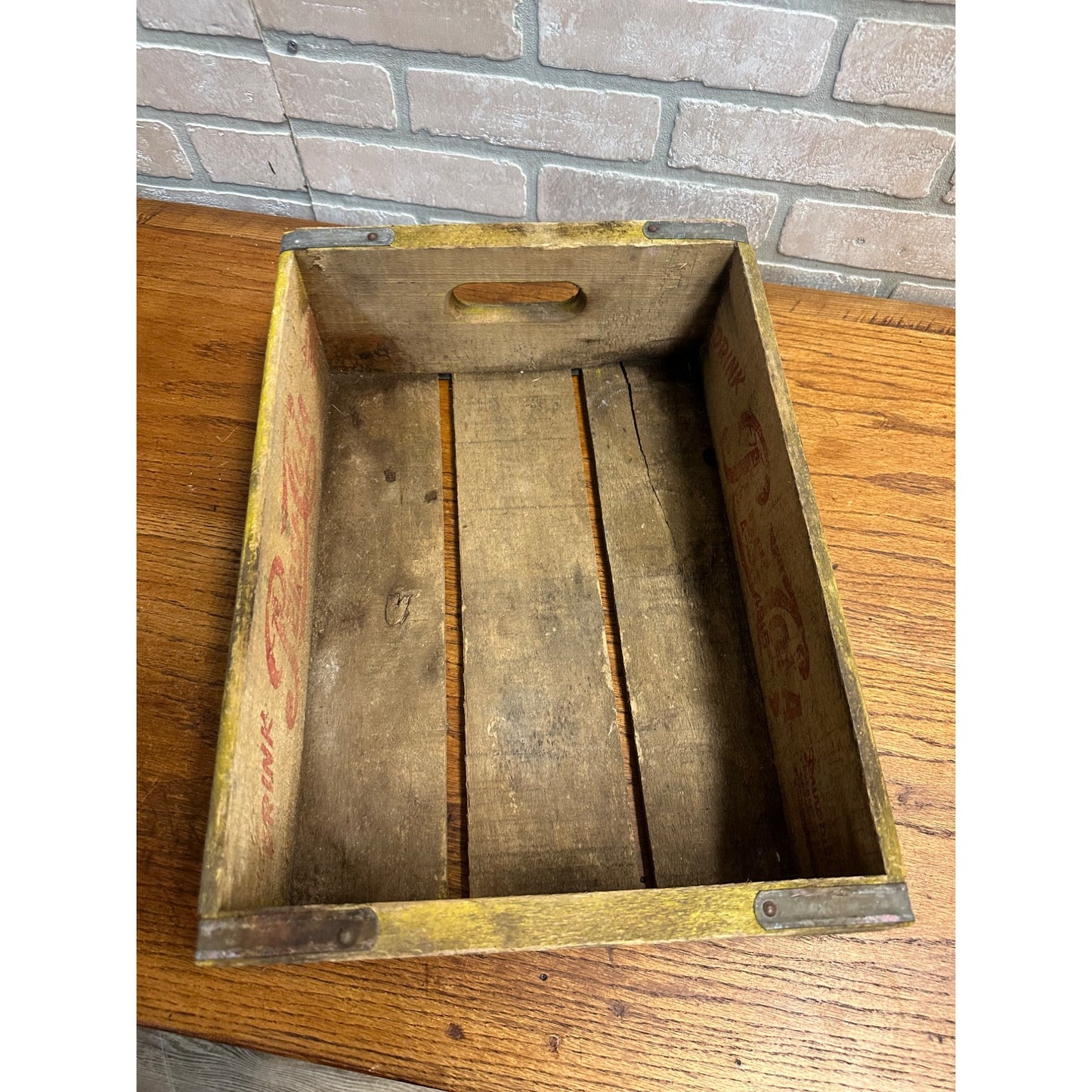 Vintage Wooden Soda Crate Pepsi-Cola-32 Wood Box - Great Condition