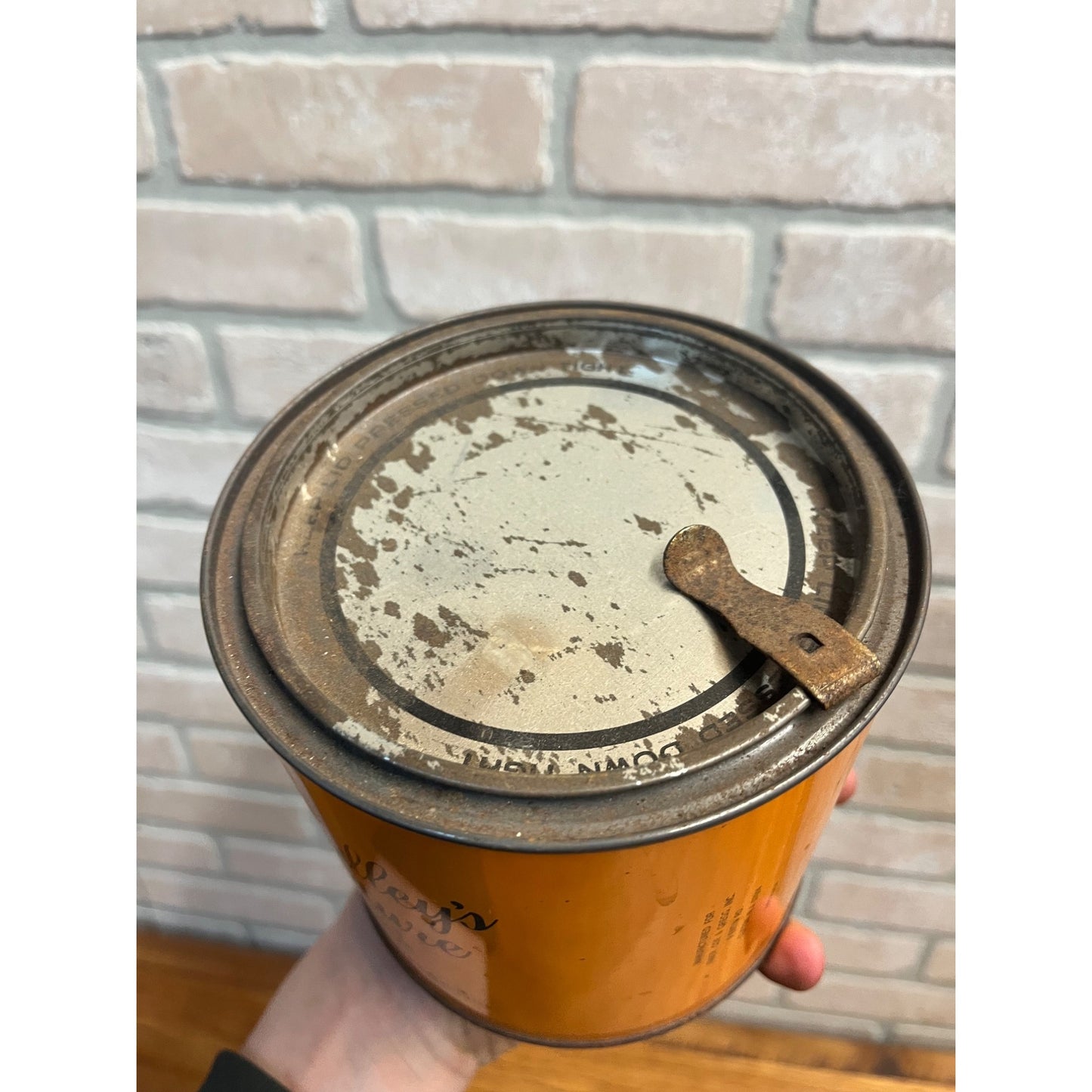 Vintage Brindley's Mixture Pipe Tobacco Tin Faber, Coe & Gregg, Inc. Empty