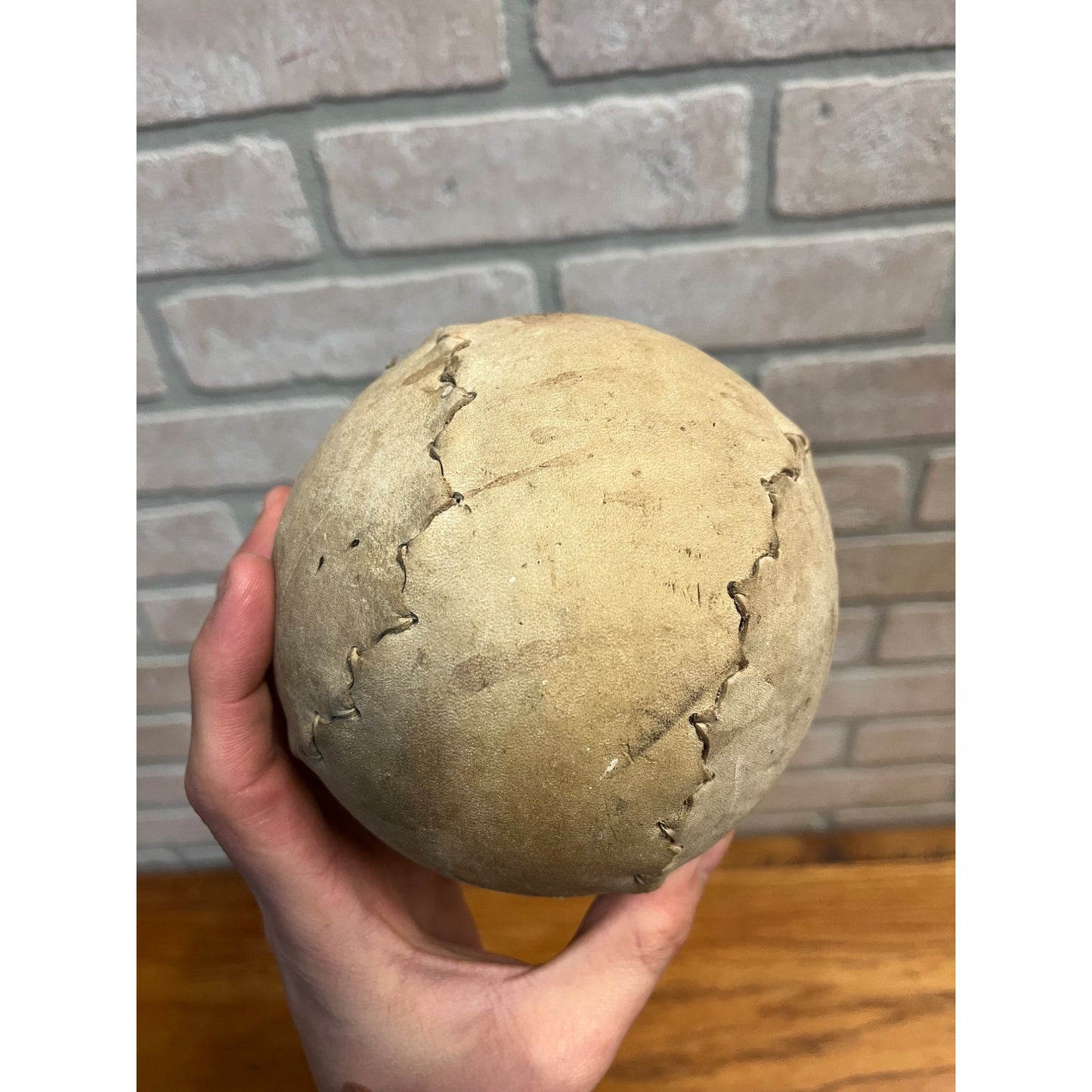 Old Softball Official Clincher DeBeer and Son Antique Ball Vintage Collectible