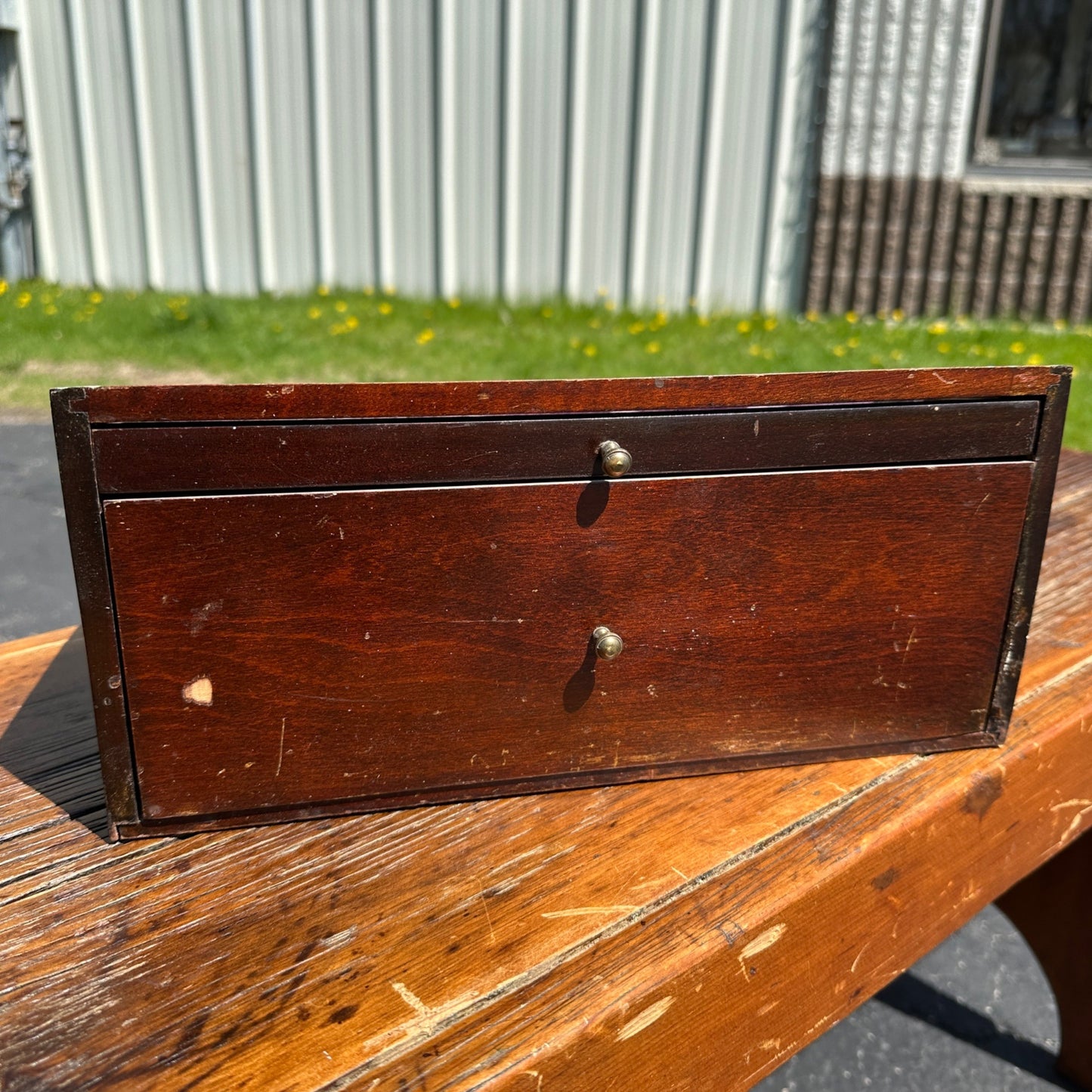 Original Vintage Hickok Initial Belts & Buckles General Store Display Advertising Case
