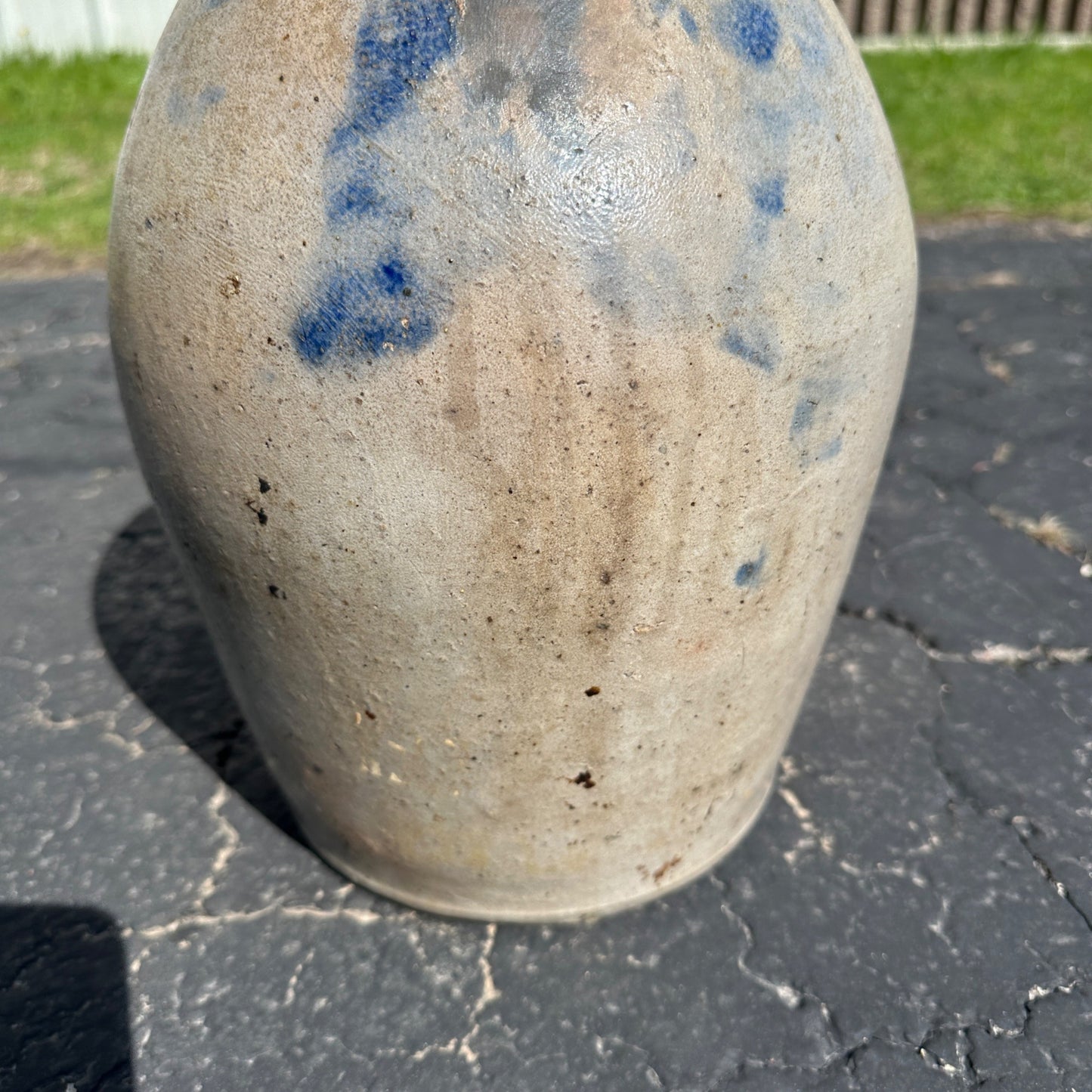 Antique Maxfield Milwaukee Wisconsin Stoneware Jug Salt Glaze