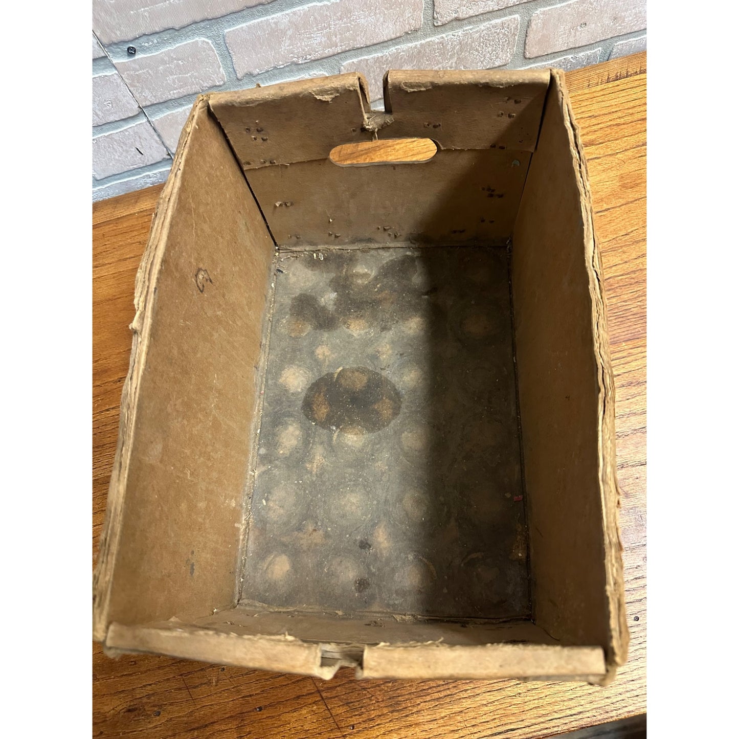 Vintage Fauerbach Lager Beer 7oz Bottle Crate Box Cardboard Madison Wis IRTP