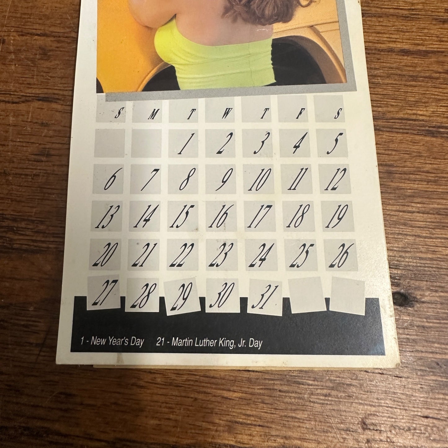 Vintage Matco Tools Pinup Girl Calendar Advertising