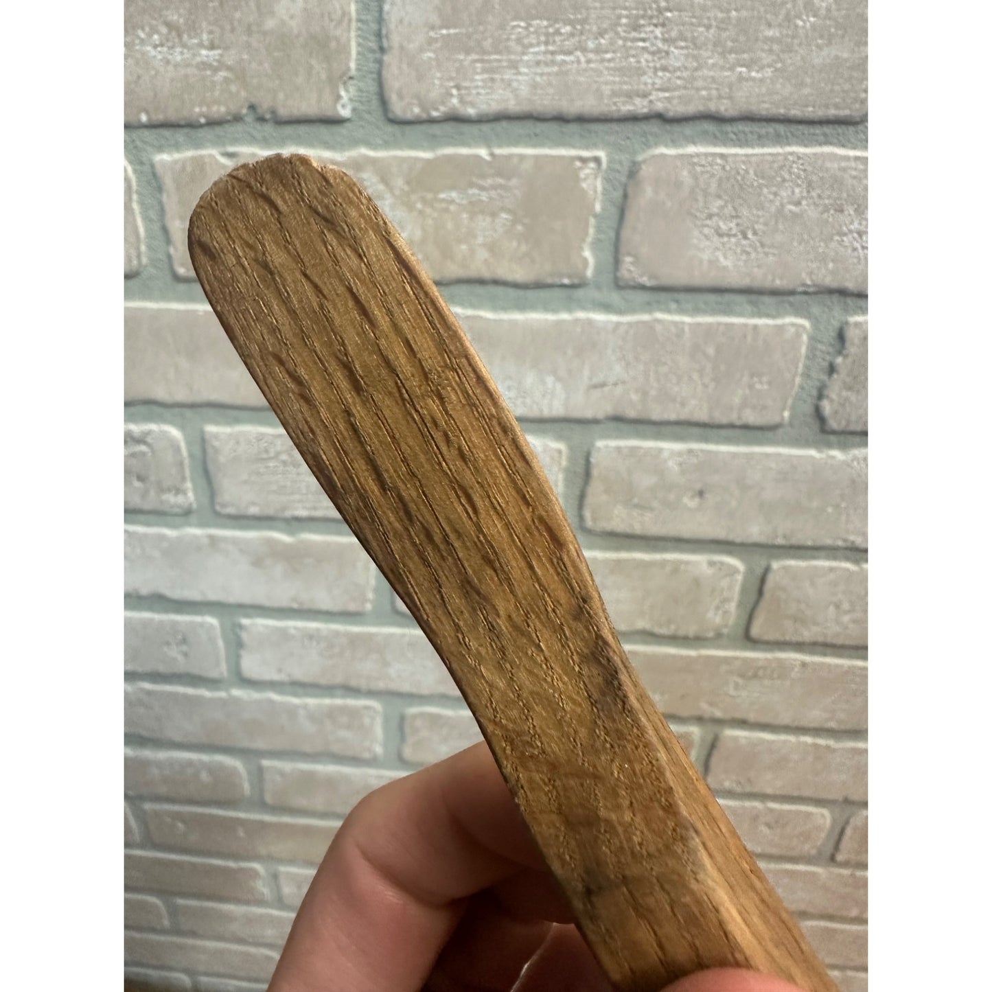 Antique Primitive Carved Wooden Butter Spreading Knife Wood Kitchen