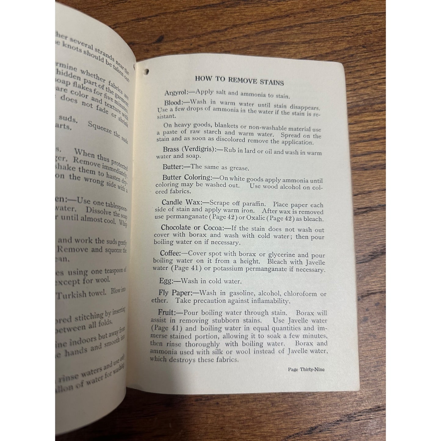 Vintage 1920s Rumford Baking Powder Book On Home Management Advertising