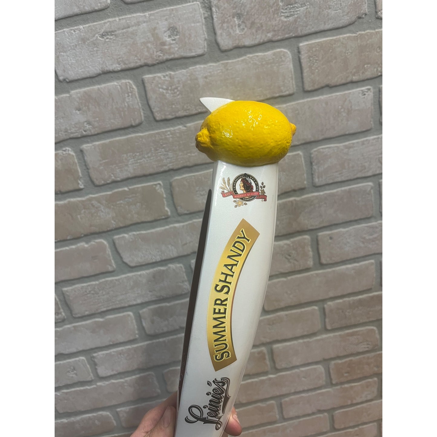 Vintage Leinenkugels Summer Shandy Canoe 13.5" Beer Tap Handle