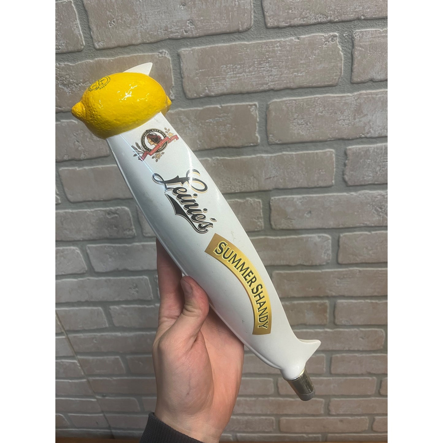 Vintage Leinenkugels Summer Shandy Canoe 13.5" Beer Tap Handle