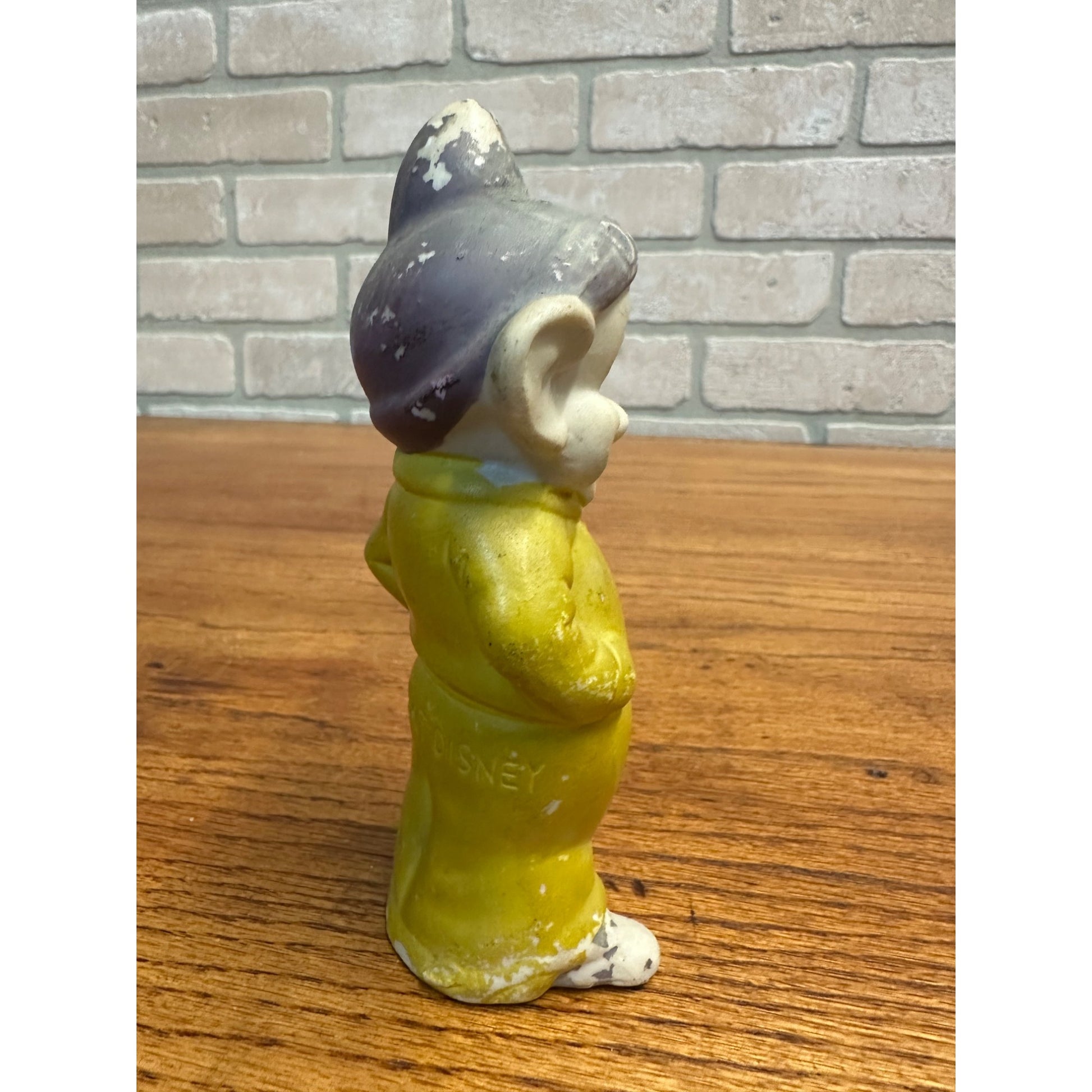 Vintage1930s Snow White Dwarfs Dopey & Doc Bisque Ceramic Figurines Figures (3)