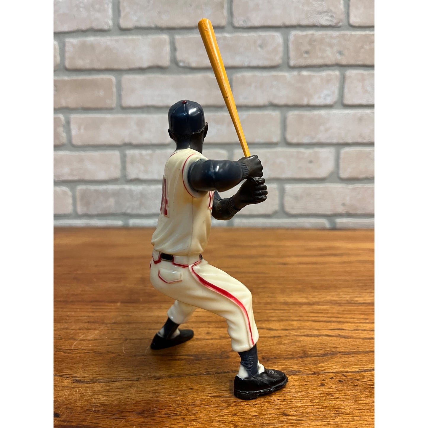 Original 1958 Hank Aaron Hartland Baseball Plastic Figure #44 - No Box
